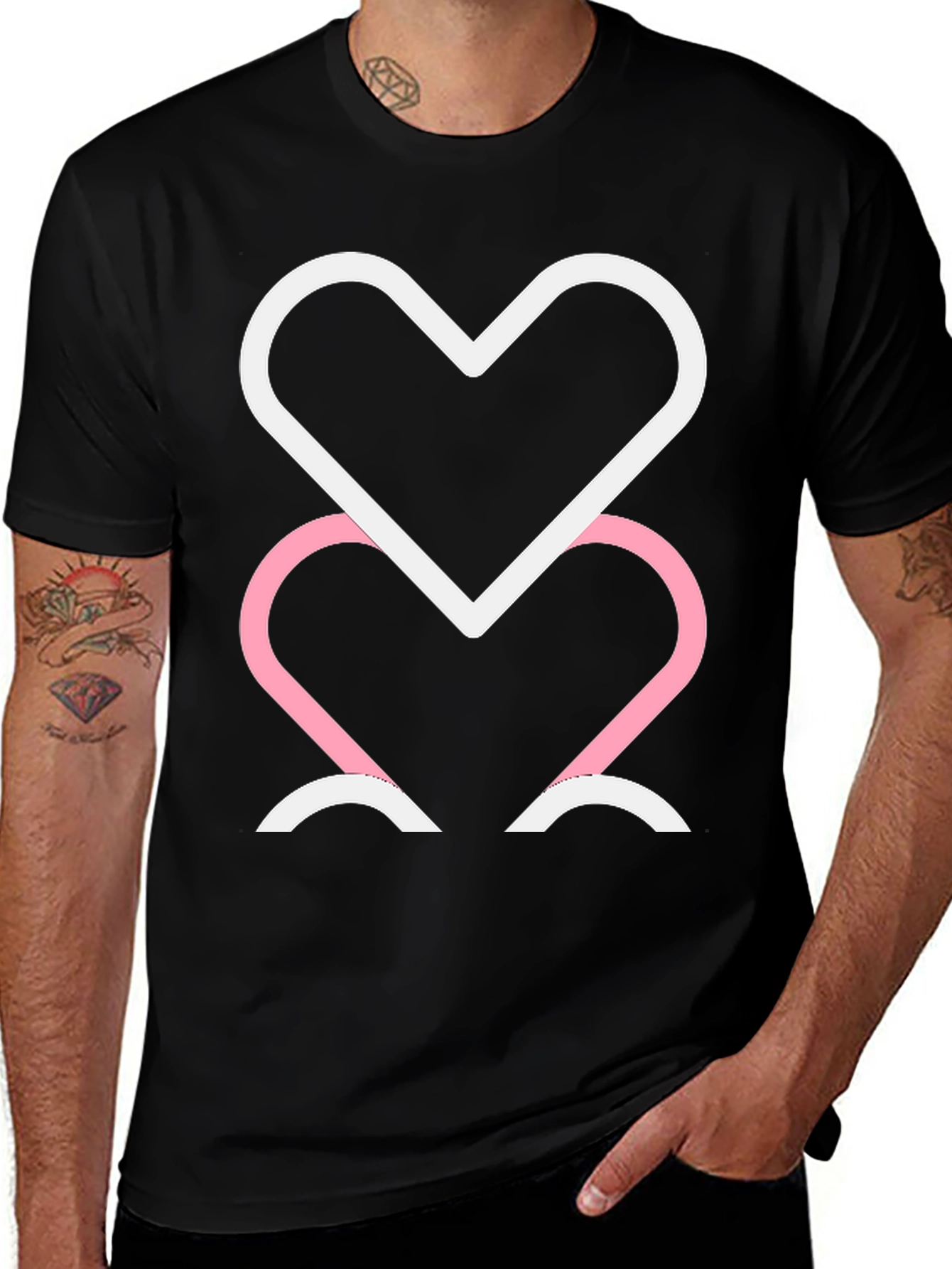 Modern Heart Graphic Tee