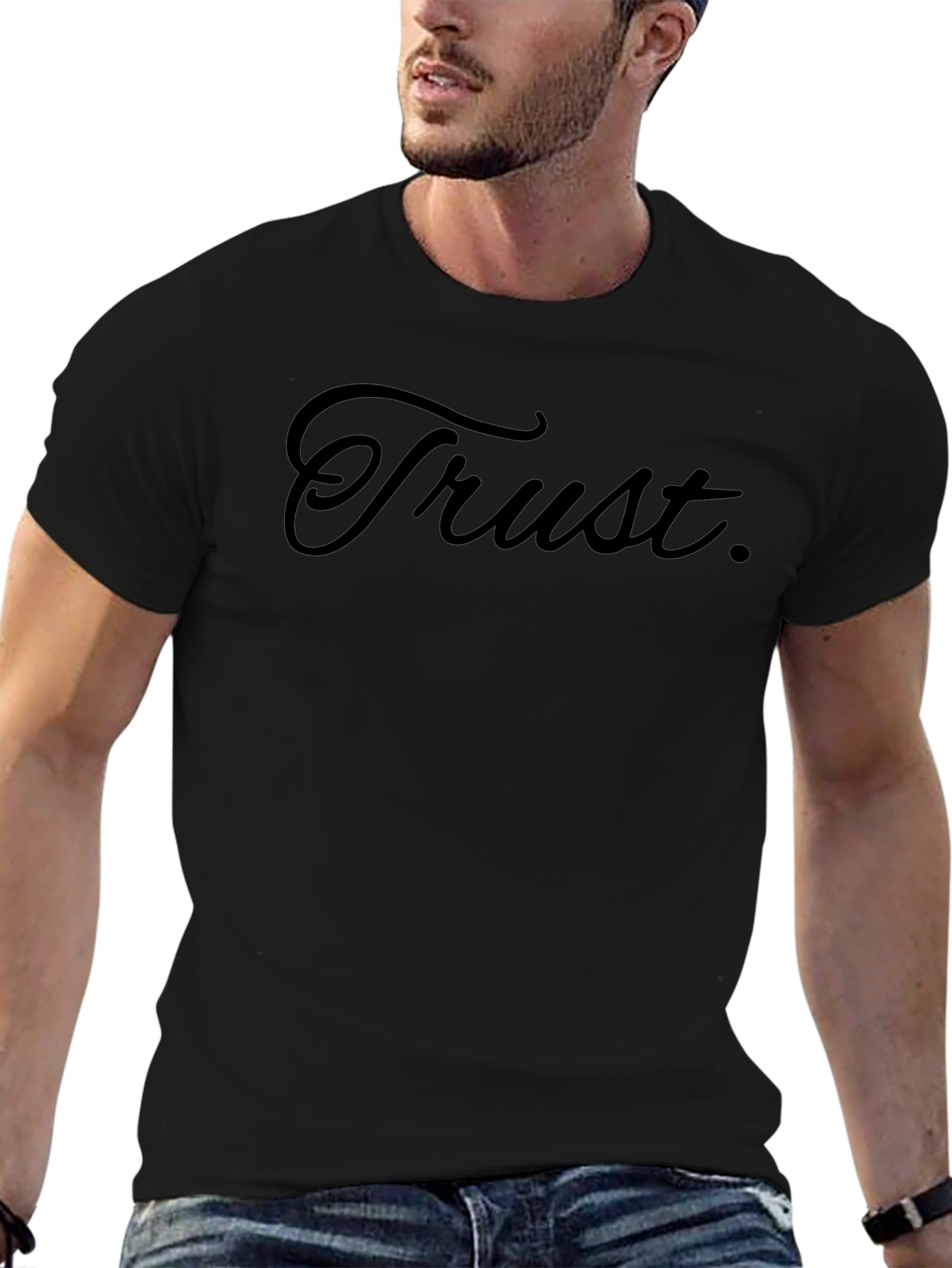 Trust Graphic T-Shirt - Black