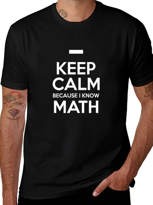 Keep Calm Math T-Shirt