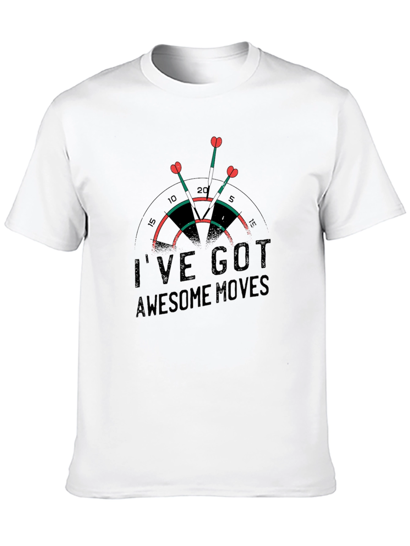 Awesome Moves Darts Graphic T-Shirt