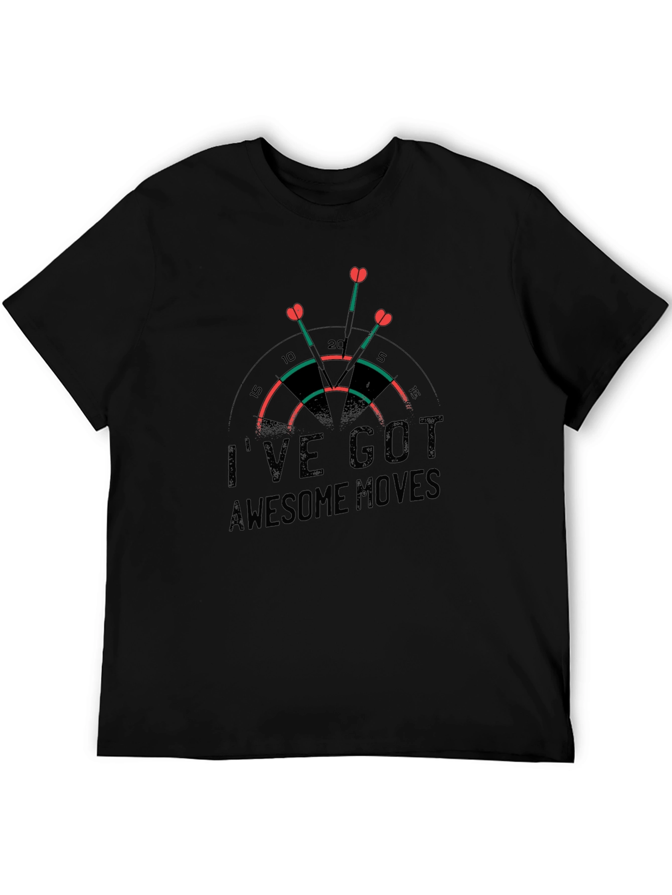 Awesome Moves Darts Graphic T-Shirt
