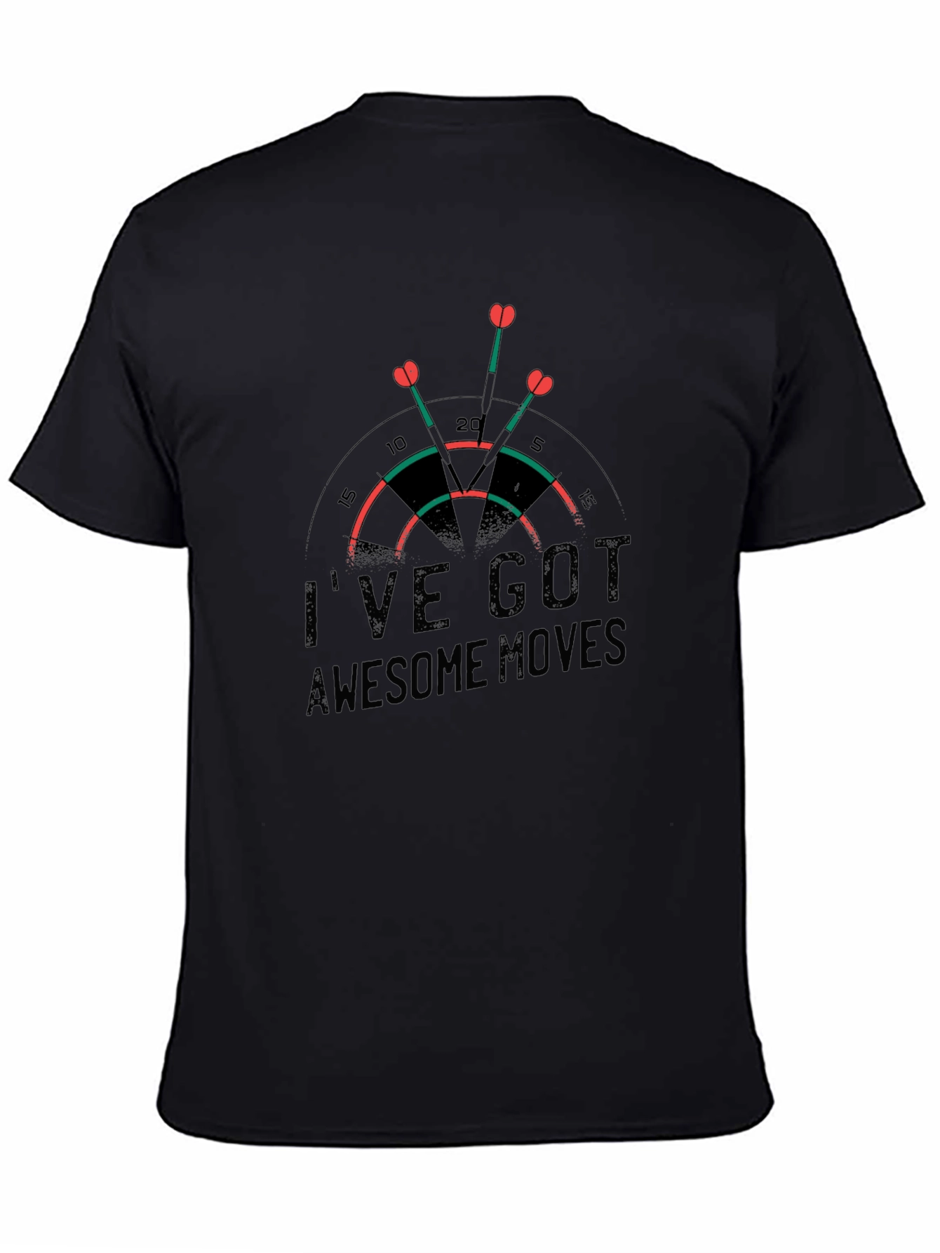 Awesome Moves Darts Graphic T-Shirt
