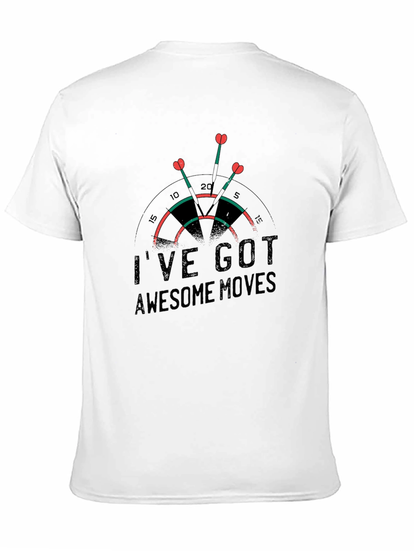 Awesome Moves Darts Graphic T-Shirt