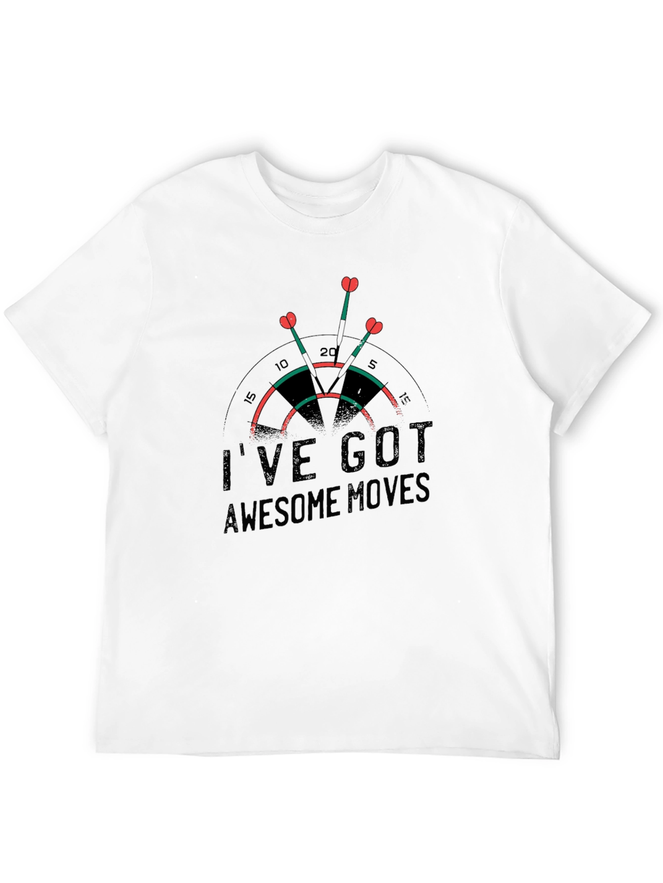 Awesome Moves Darts Graphic T-Shirt