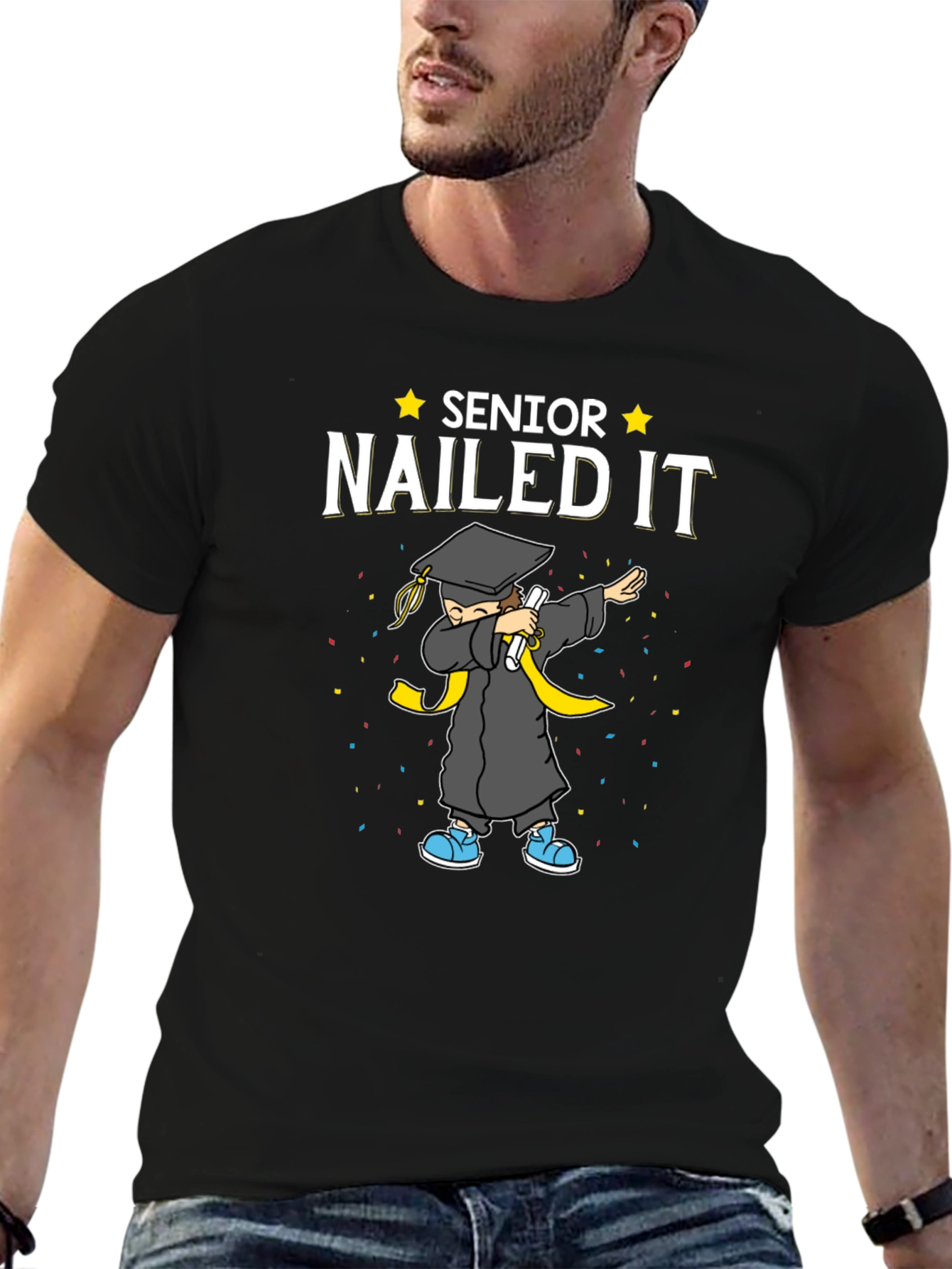 Senior Nailed It Graduation T-Shirt