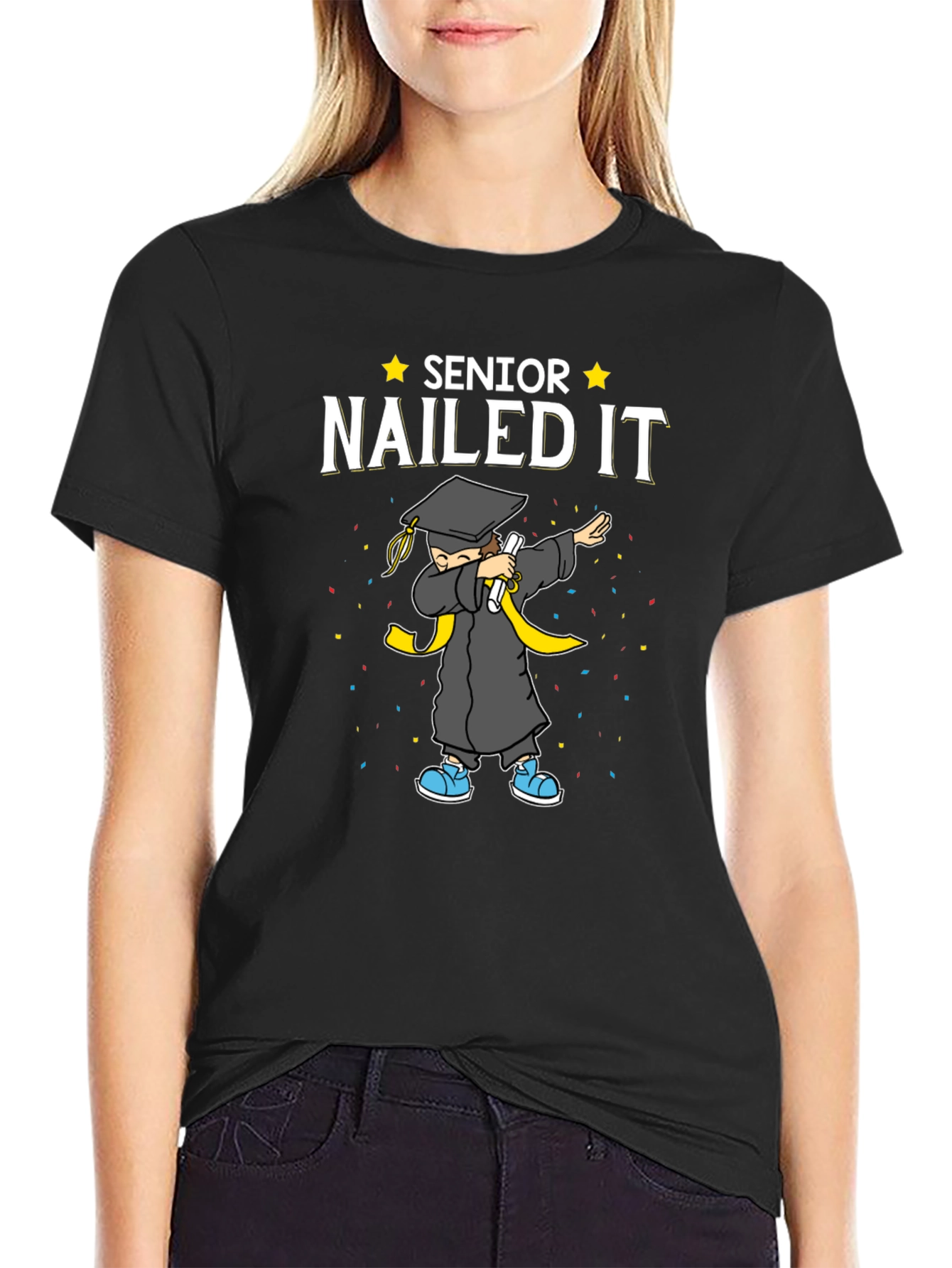 Senior Nailed It Graduation T-Shirt
