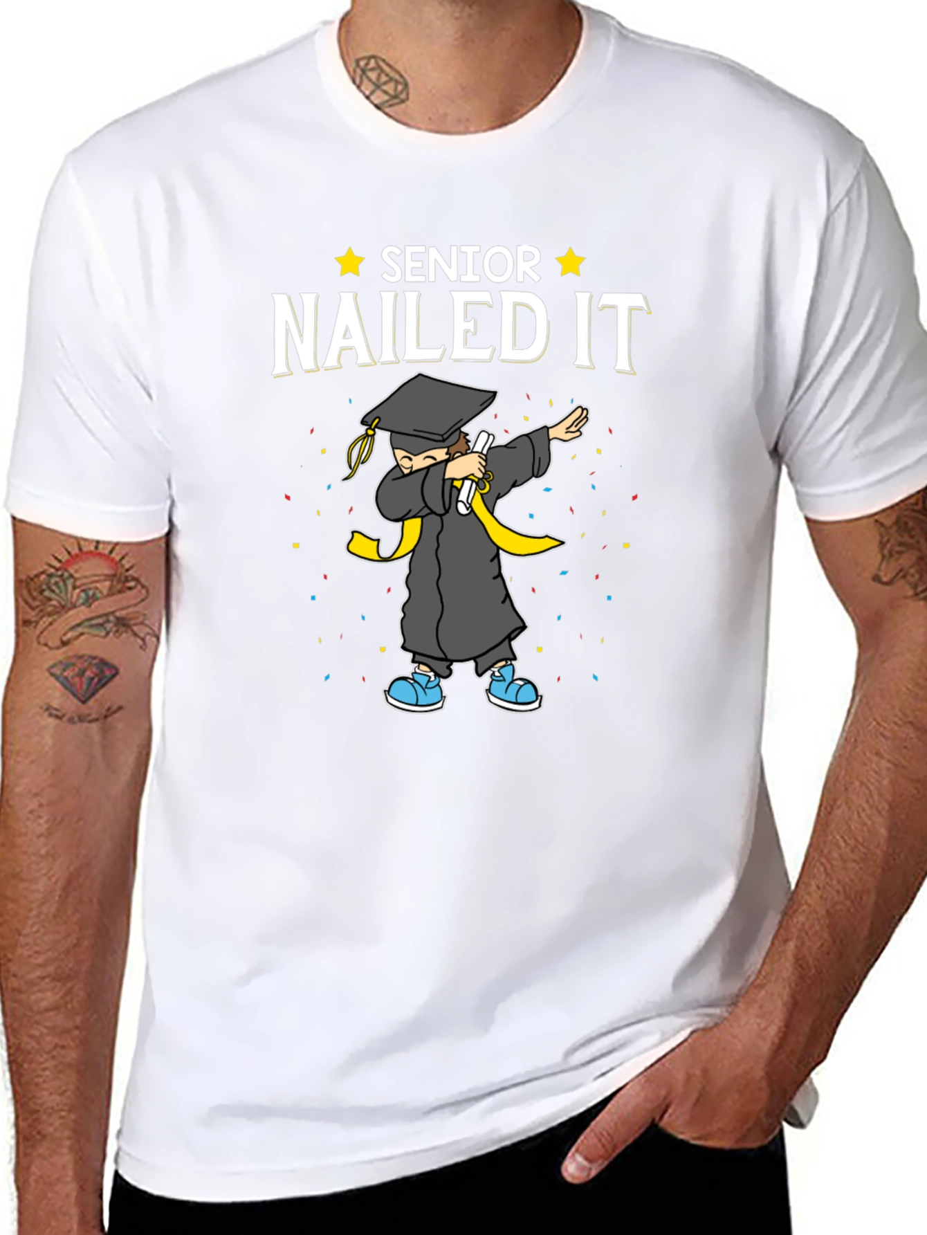 Senior Nailed It Graduation T-Shirt