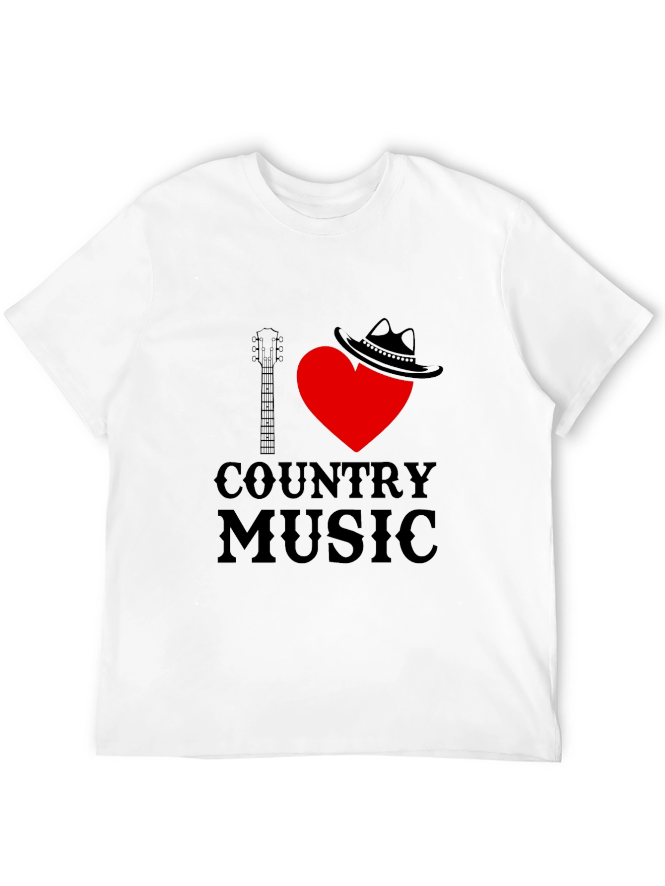 I Heart Country Music Graphic T-Shirt