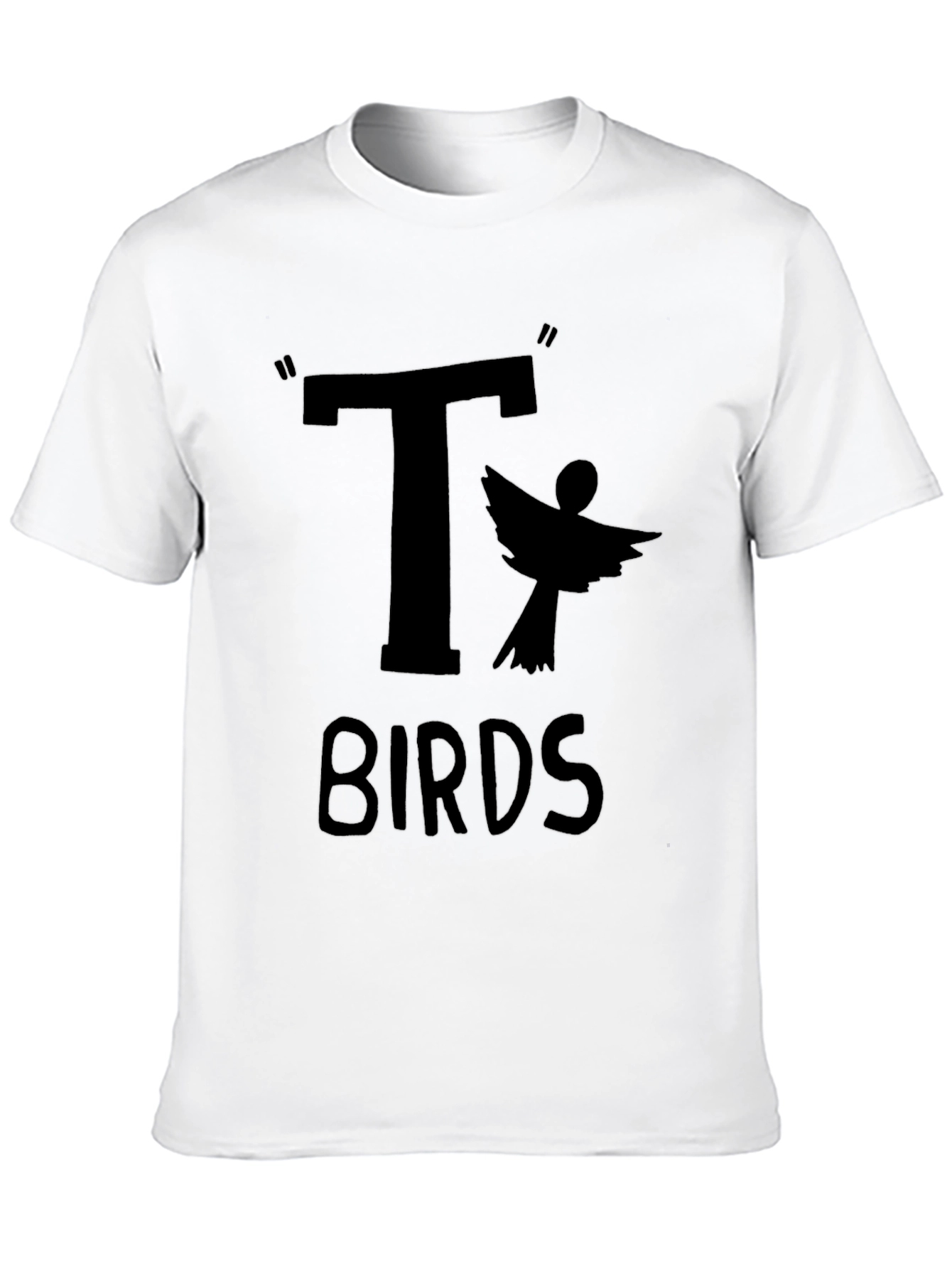 T-Birds Black Graphic Tee - Grease Inspired T-Shirt