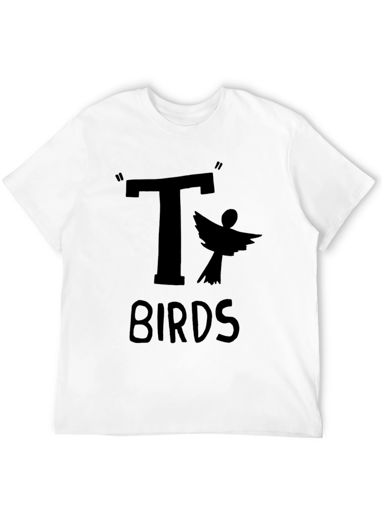 T-Birds Black Graphic Tee - Grease Inspired T-Shirt