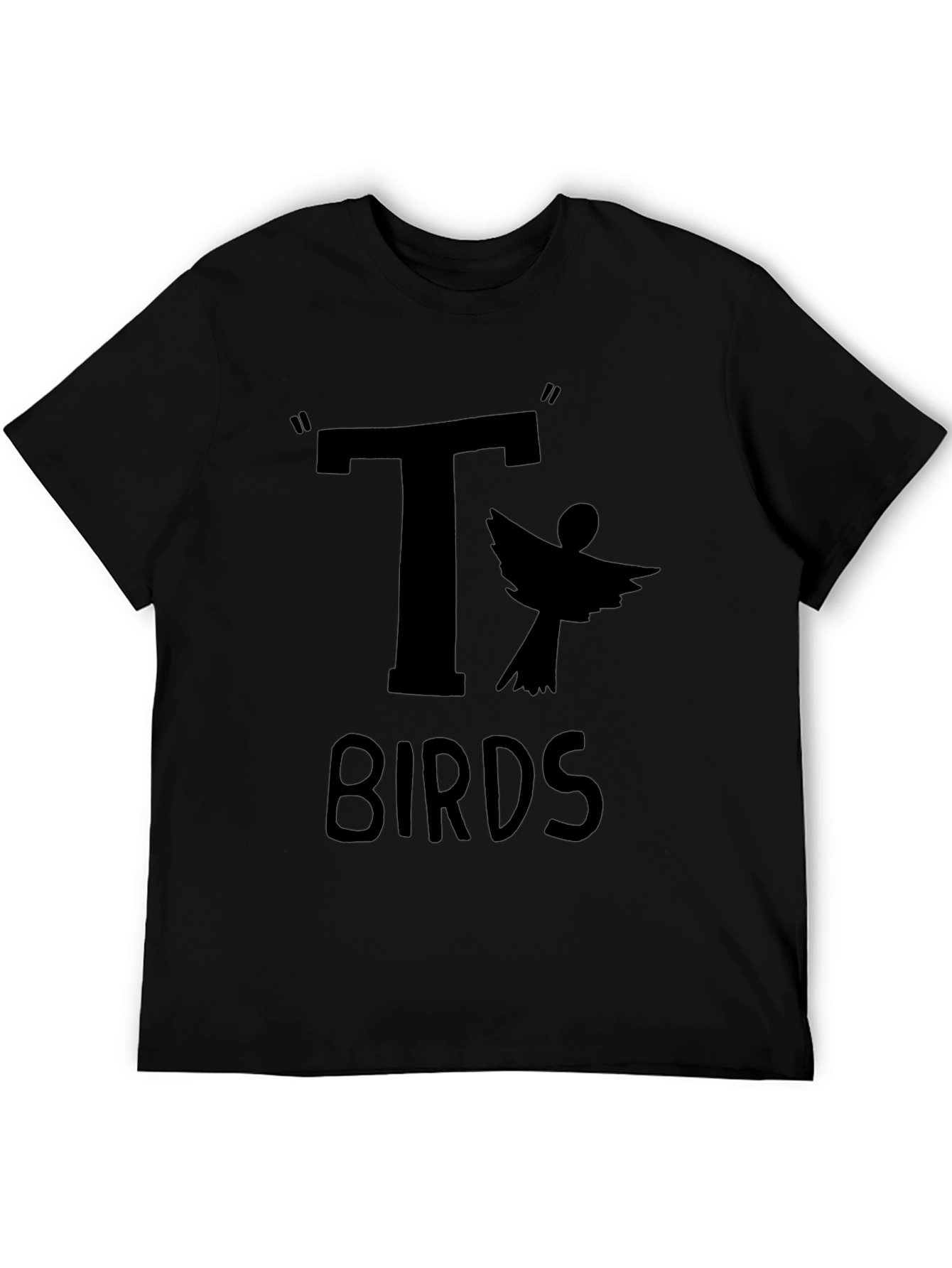 T-Birds Black Graphic Tee - Grease Inspired T-Shirt