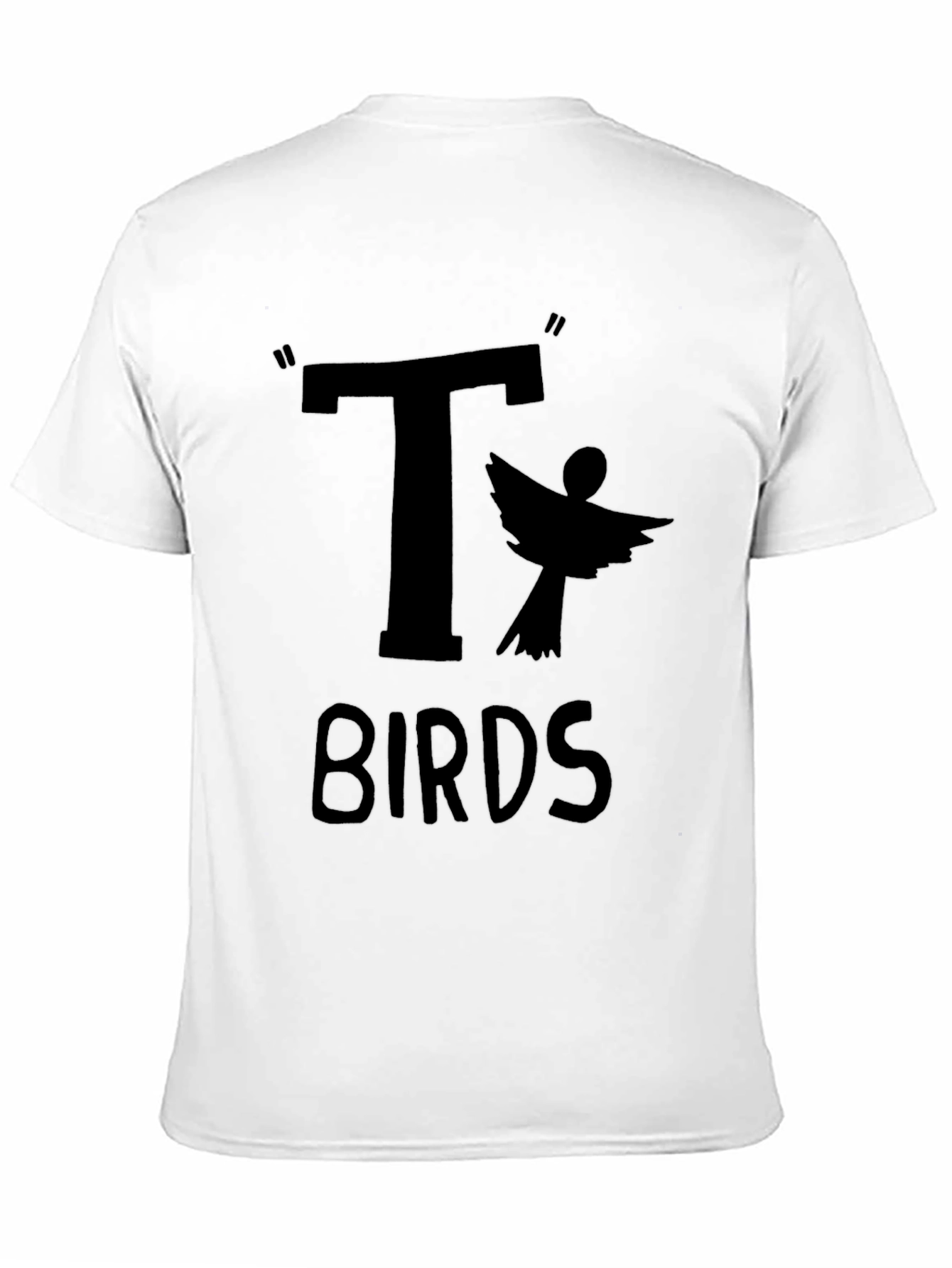 T-Birds Black Graphic Tee - Grease Inspired T-Shirt