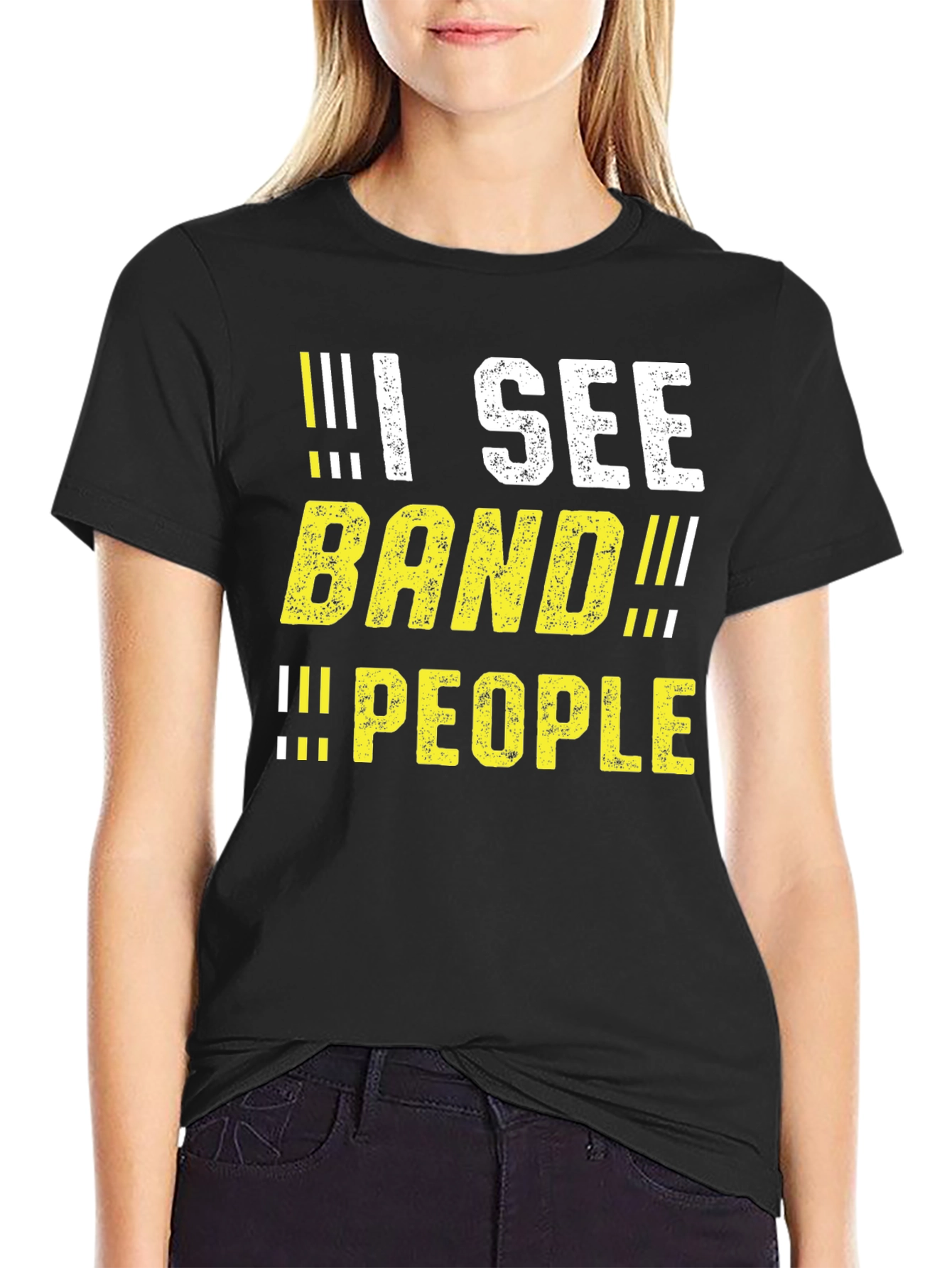 I See BAND People T-Shirt Funny Band Geek Tee