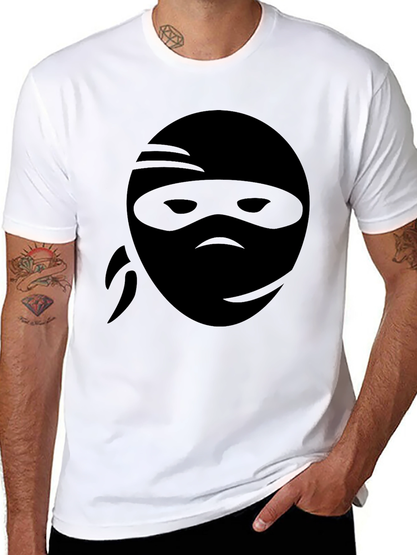 Ninja Graphic Tee - Stealth Style