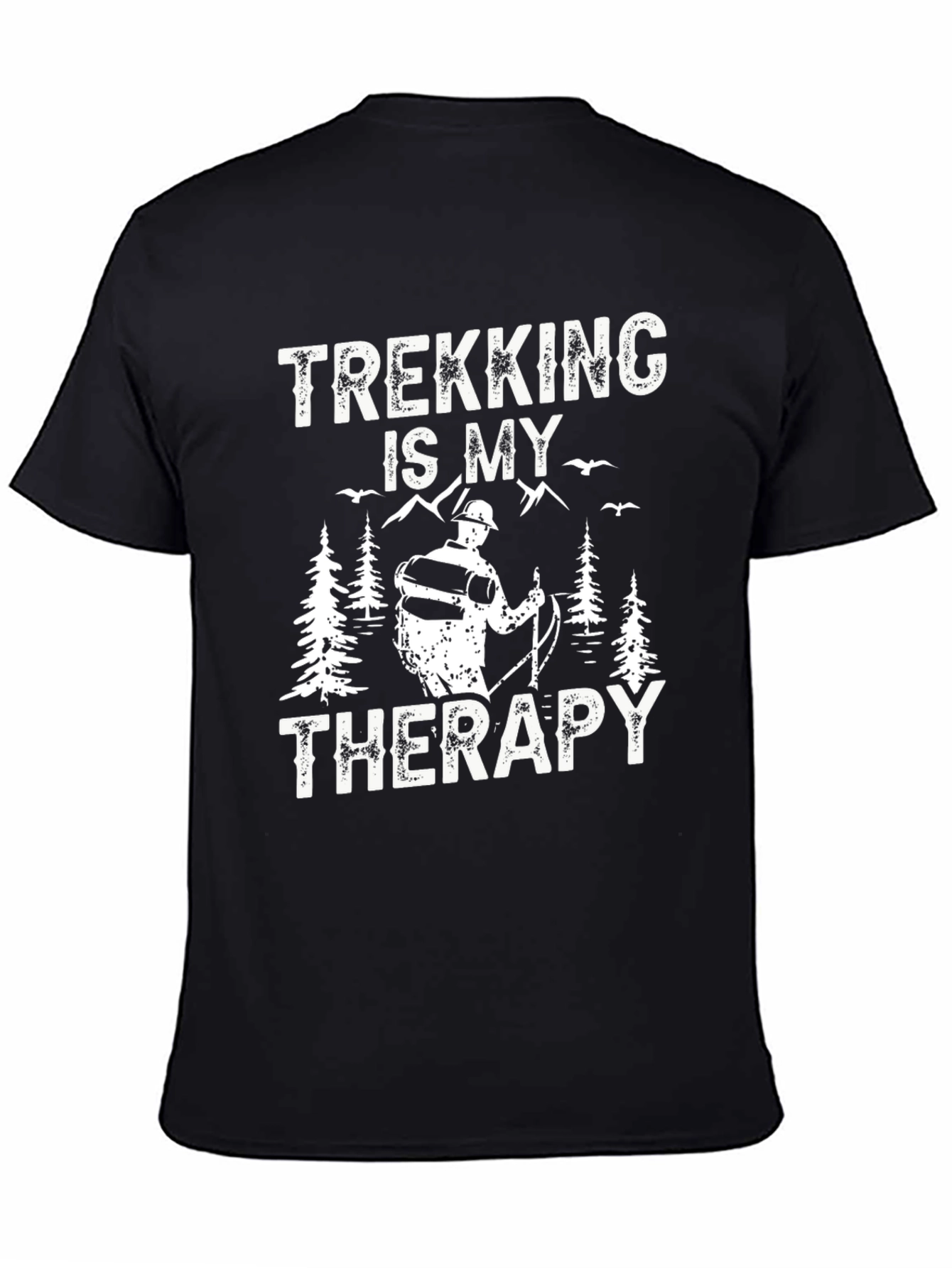 Trekking is My Therapy Graphic T-Shirt