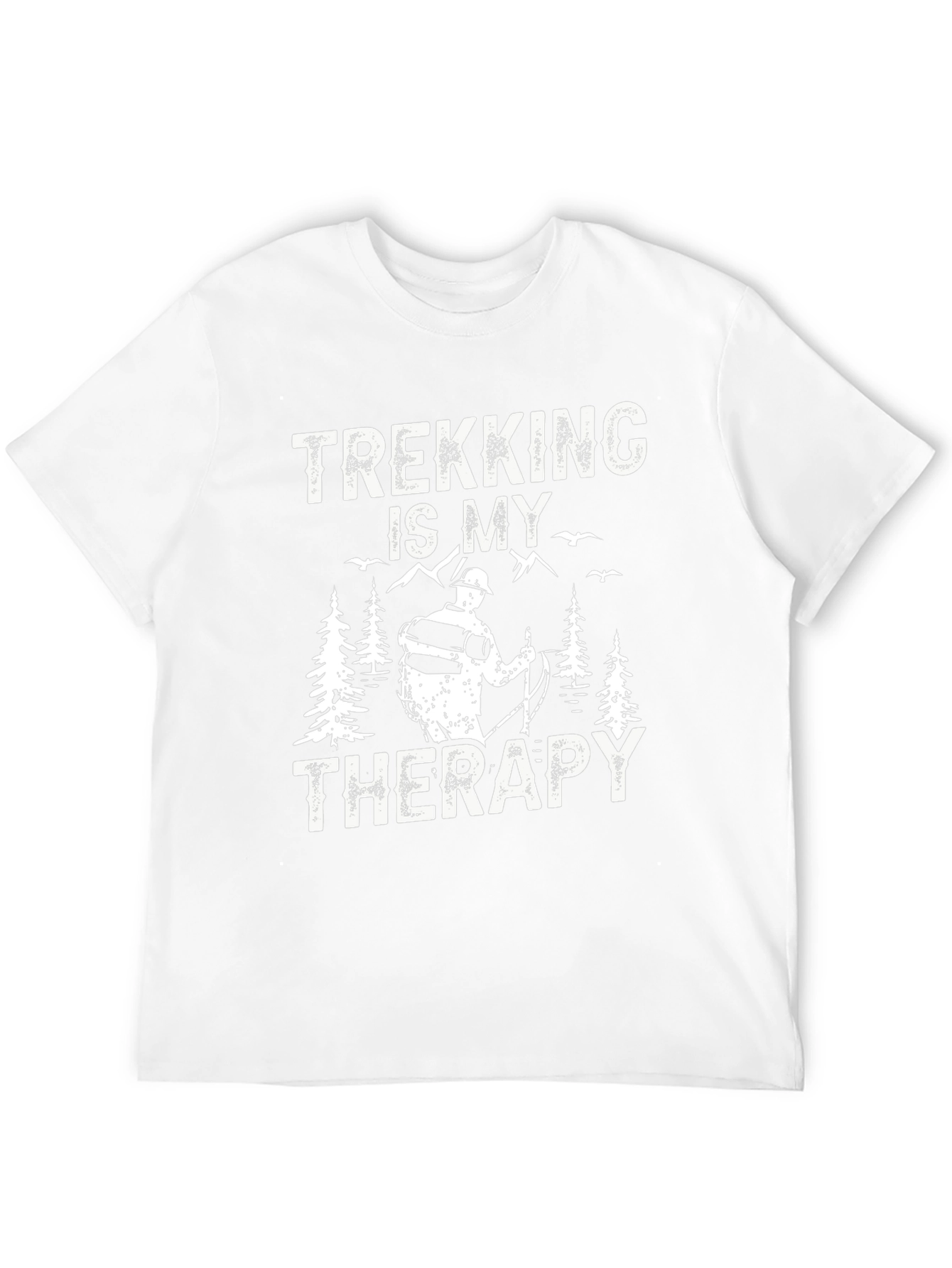 Trekking is My Therapy Graphic T-Shirt