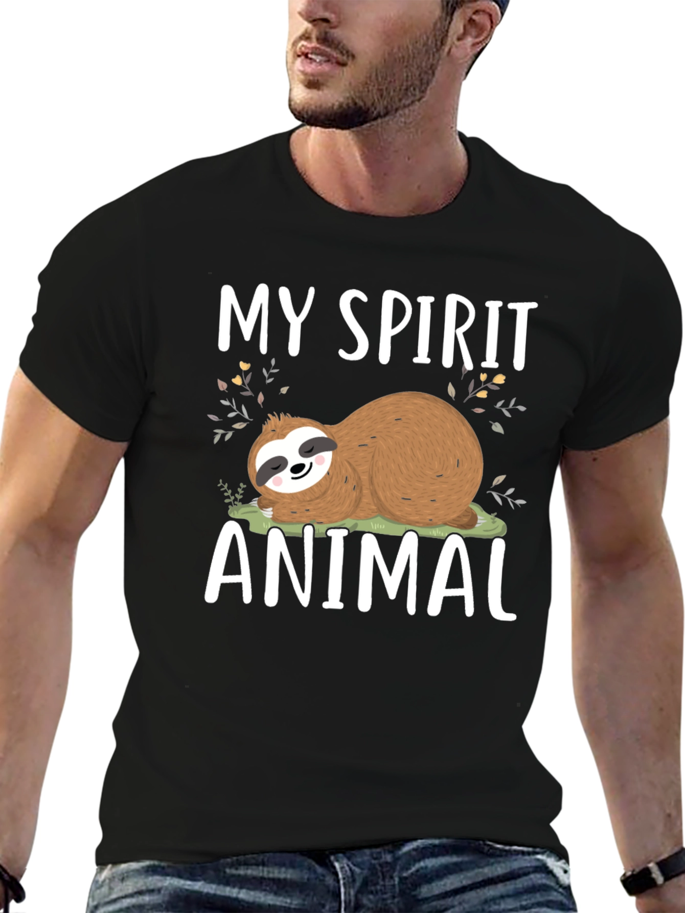 My Spirit Animal Sloth Graphic Tee