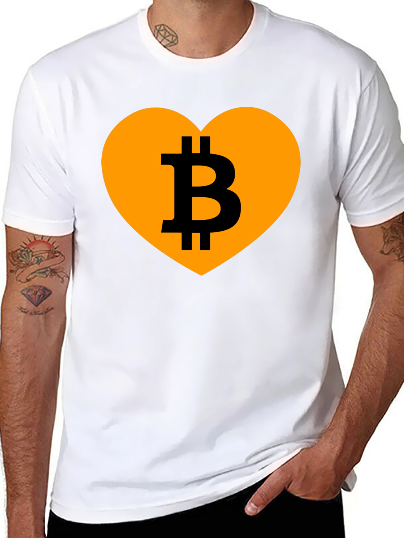 Bitcoin Lover T-Shirt - Black Crypto Tee