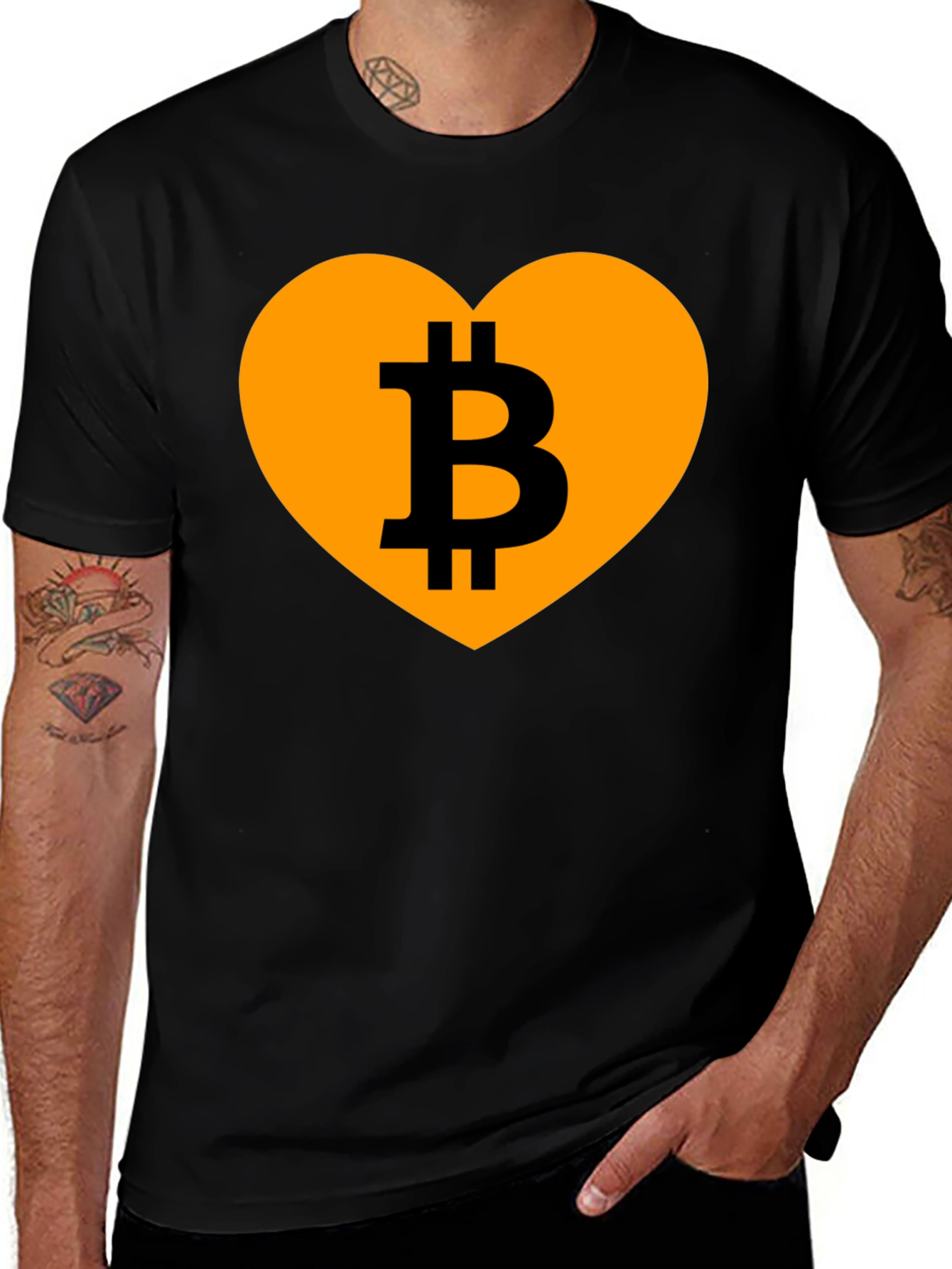 Bitcoin Lover T-Shirt - Black Crypto Tee