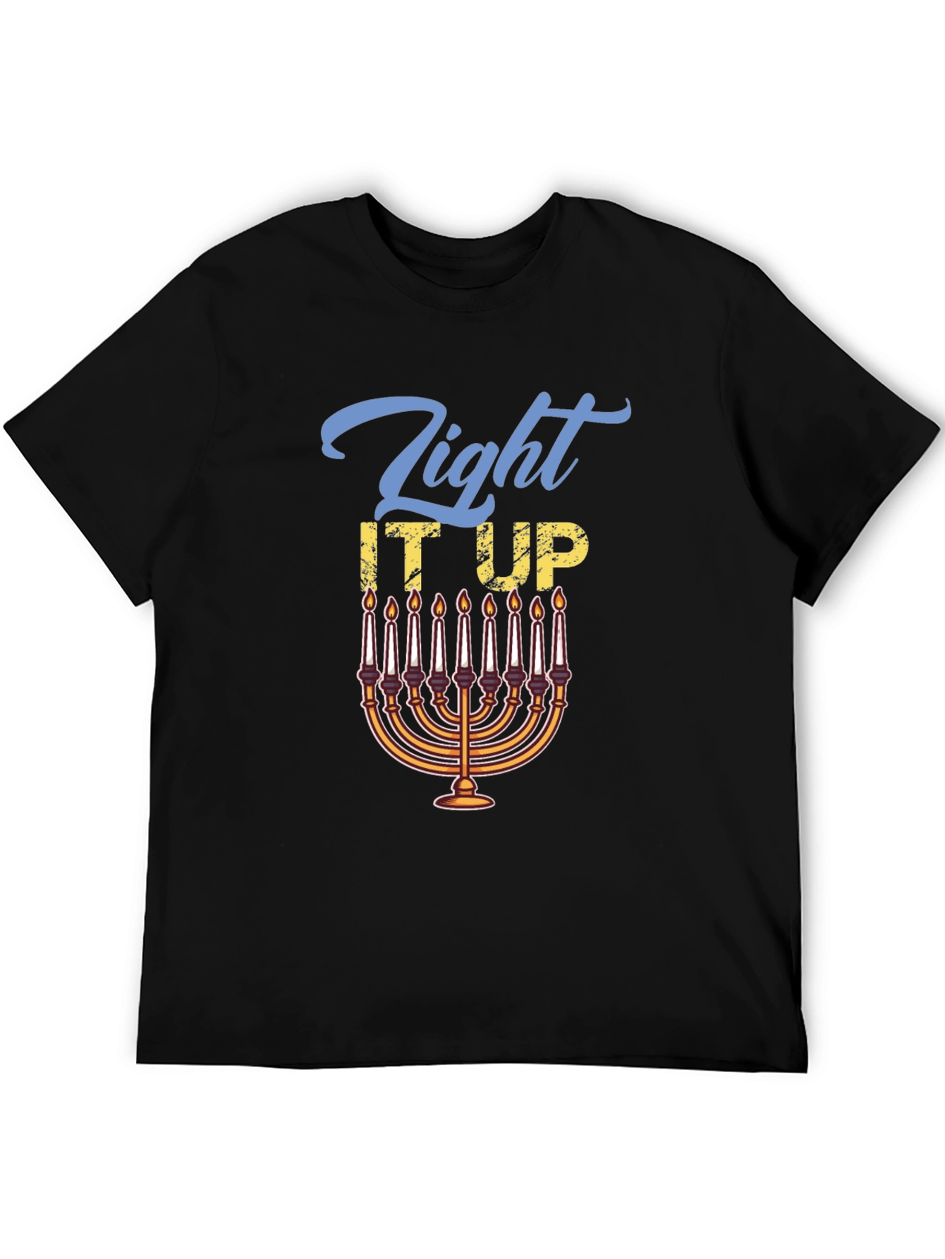 Light It Up Hanukkah T-Shirt