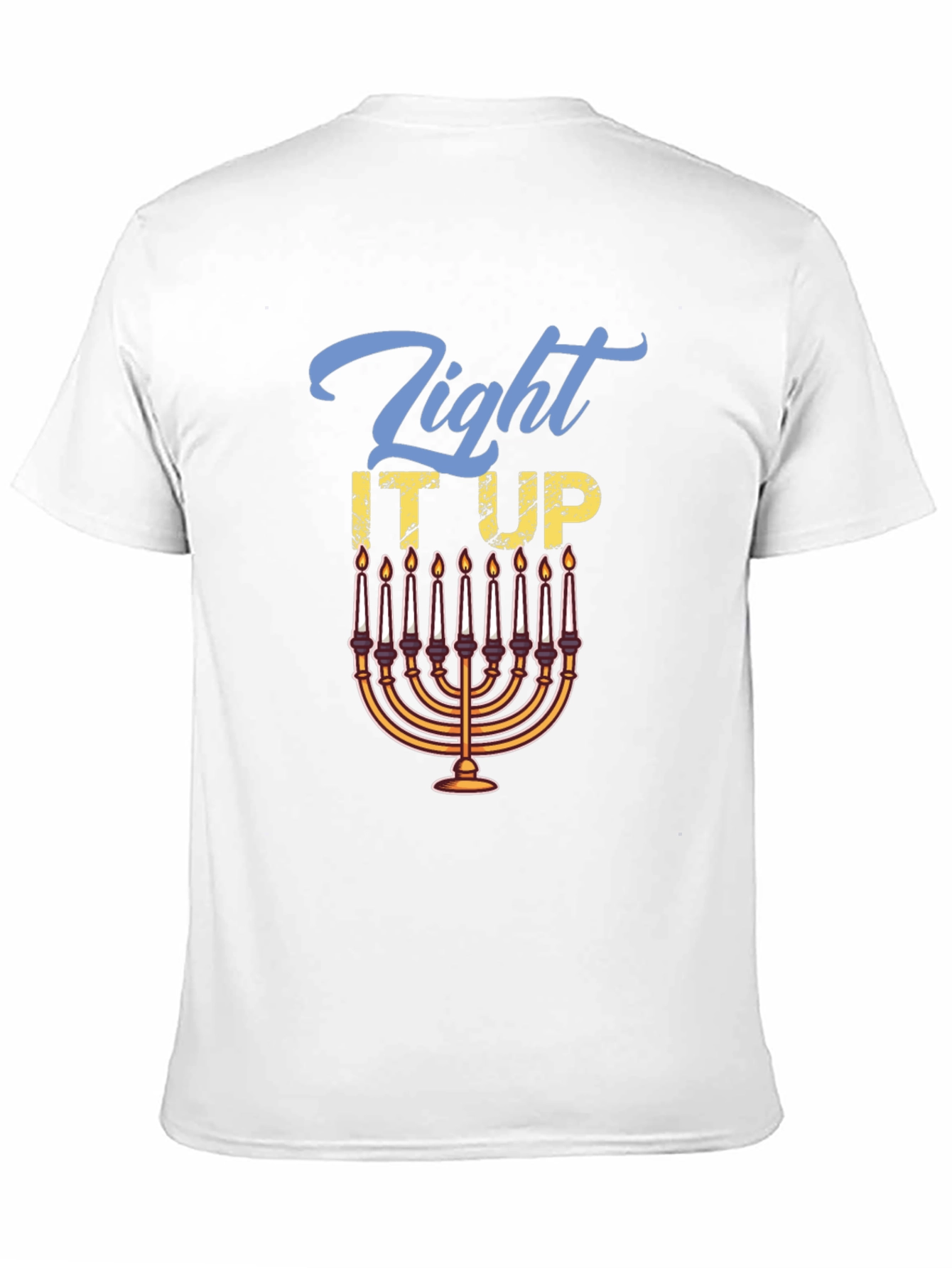 Light It Up Hanukkah T-Shirt