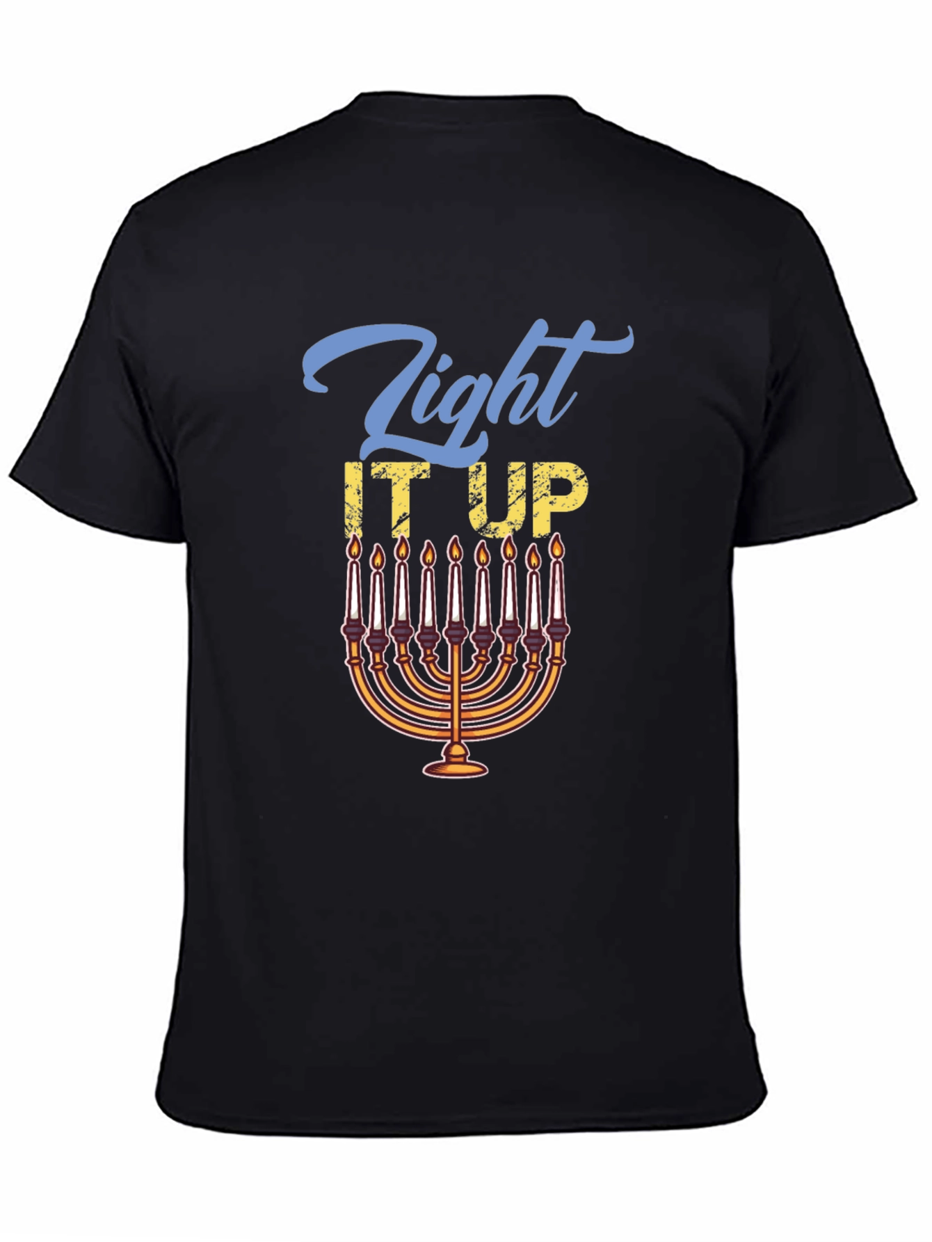 Light It Up Hanukkah T-Shirt