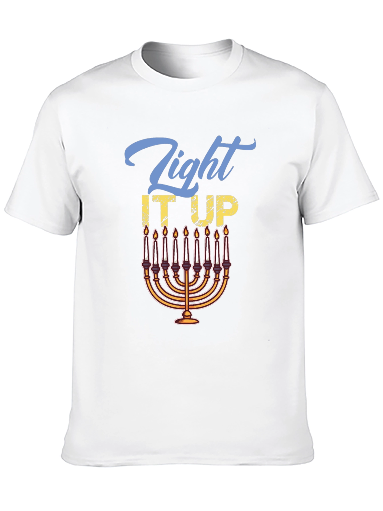 Light It Up Hanukkah T-Shirt