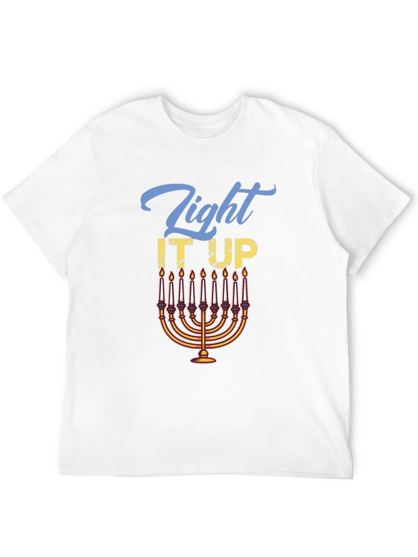 Light It Up Hanukkah T-Shirt