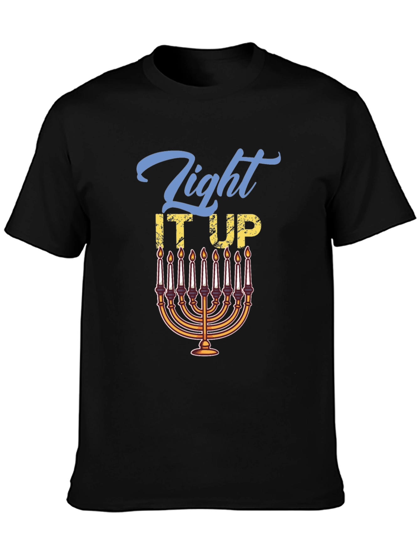 Light It Up Hanukkah T-Shirt