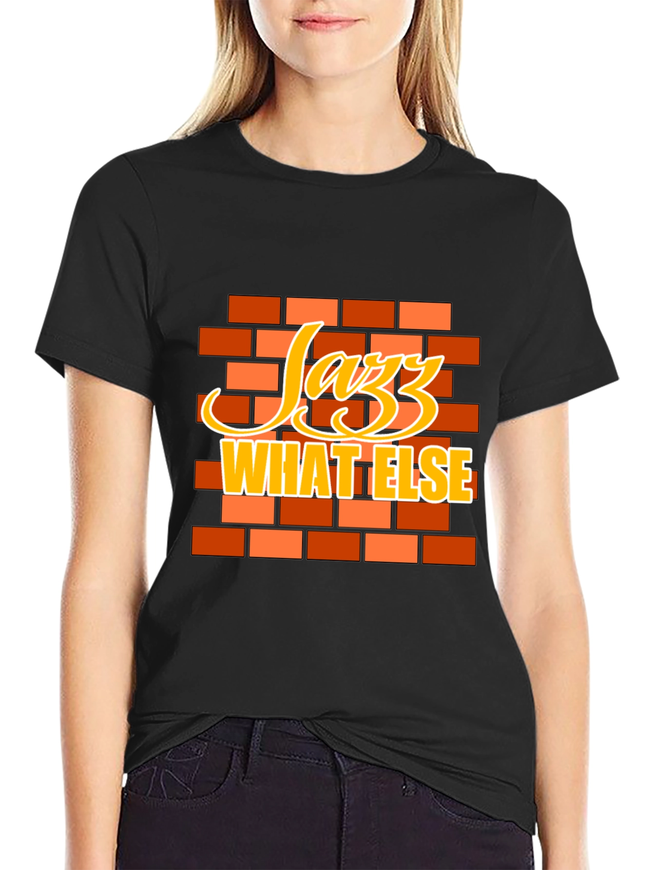 Jazz What Else Black Graphic Tee