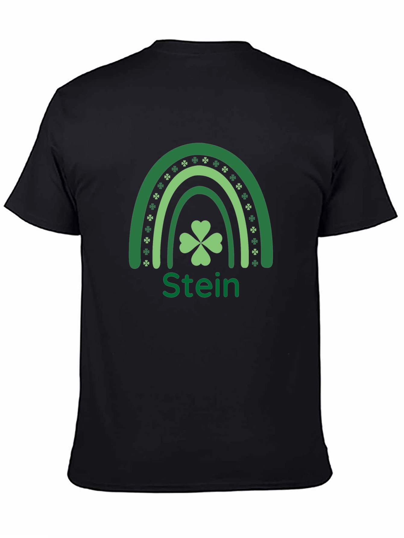 St. Patricks Day Stein Rainbow Clover T-Shirt