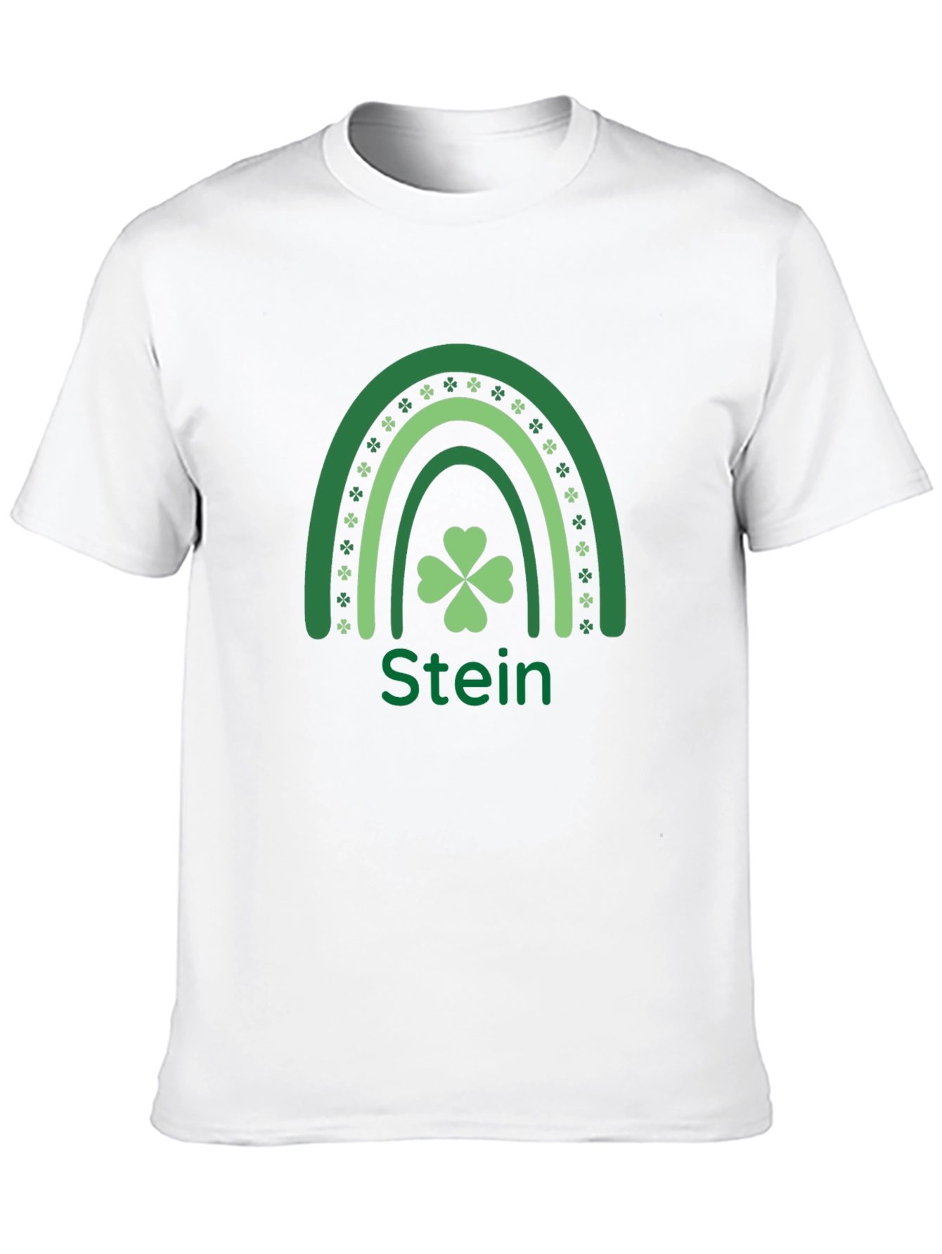 St. Patricks Day Stein Rainbow Clover T-Shirt