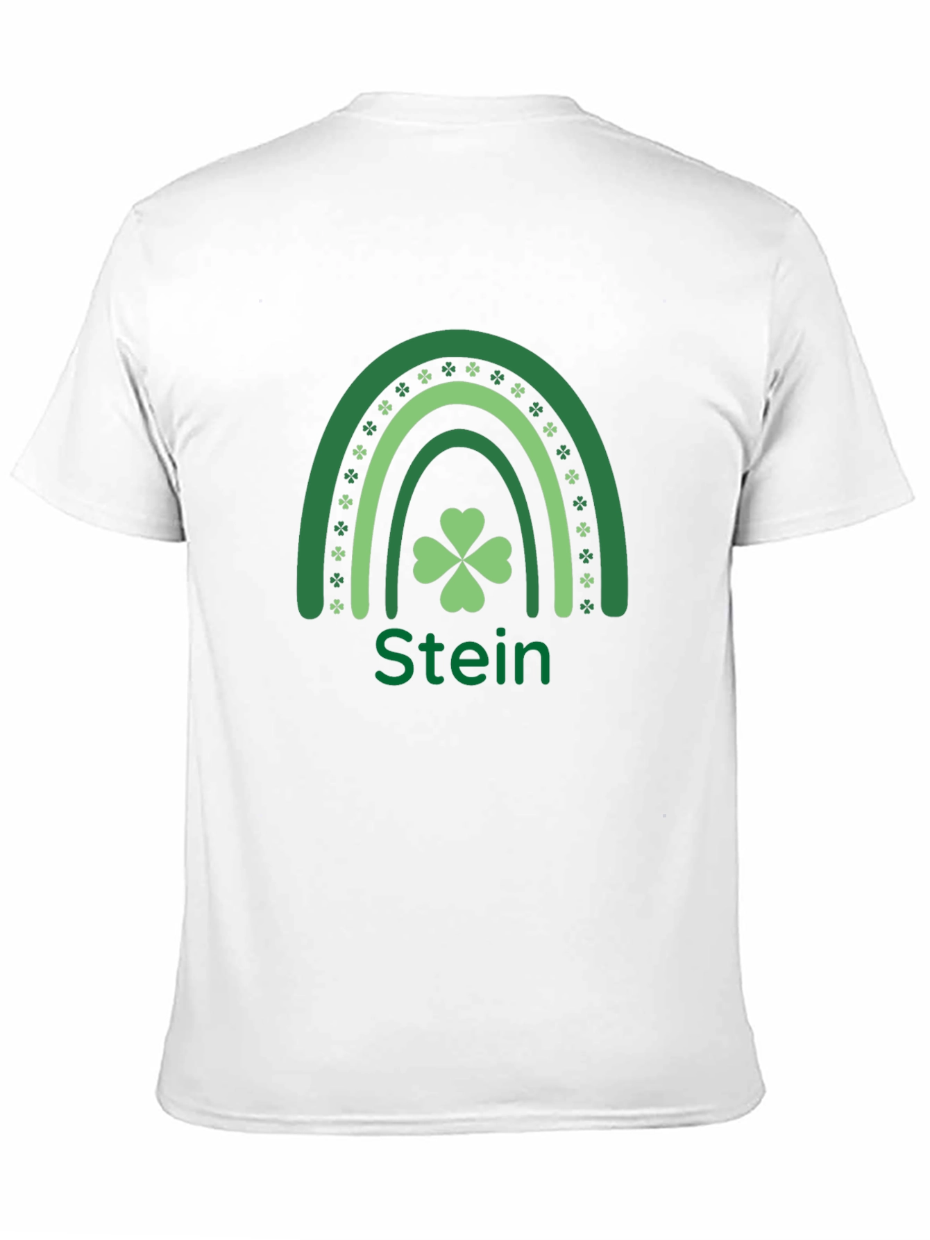 St. Patricks Day Stein Rainbow Clover T-Shirt