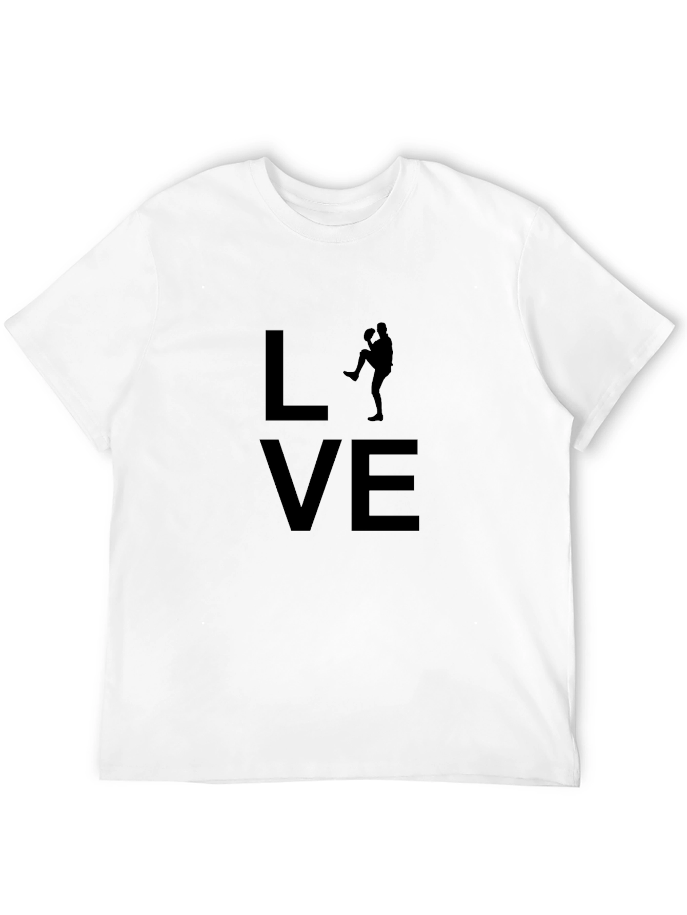 Love Baseball Tee - Pitcher Silhouette