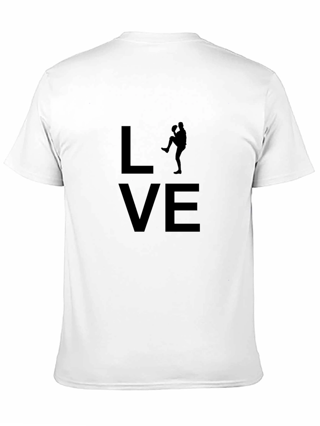 Love Baseball Tee - Pitcher Silhouette