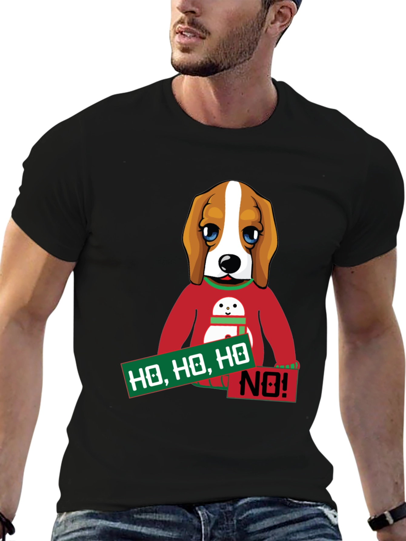 Dog Christmas Anti-Holiday T-Shirt