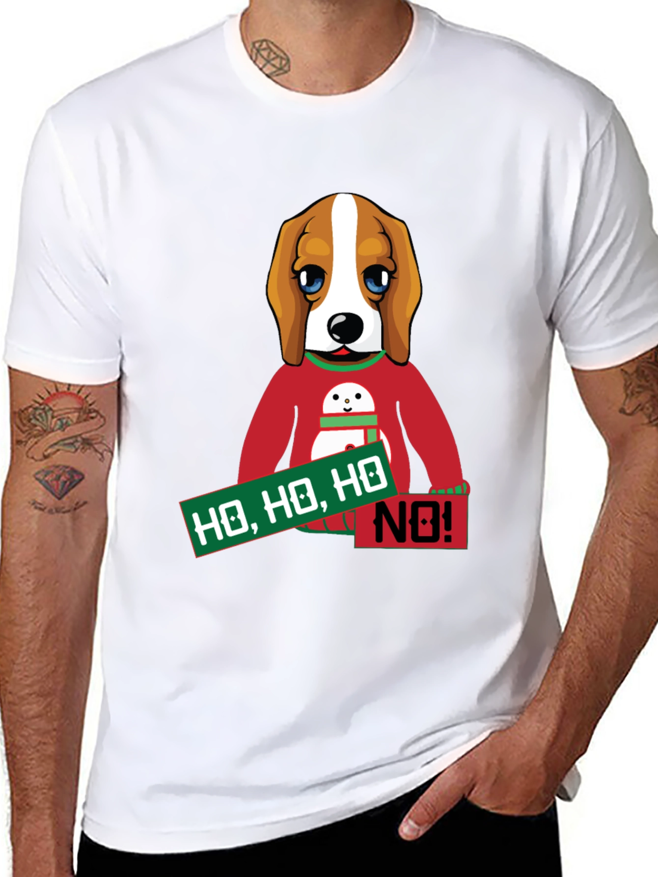 Dog Christmas Anti-Holiday T-Shirt