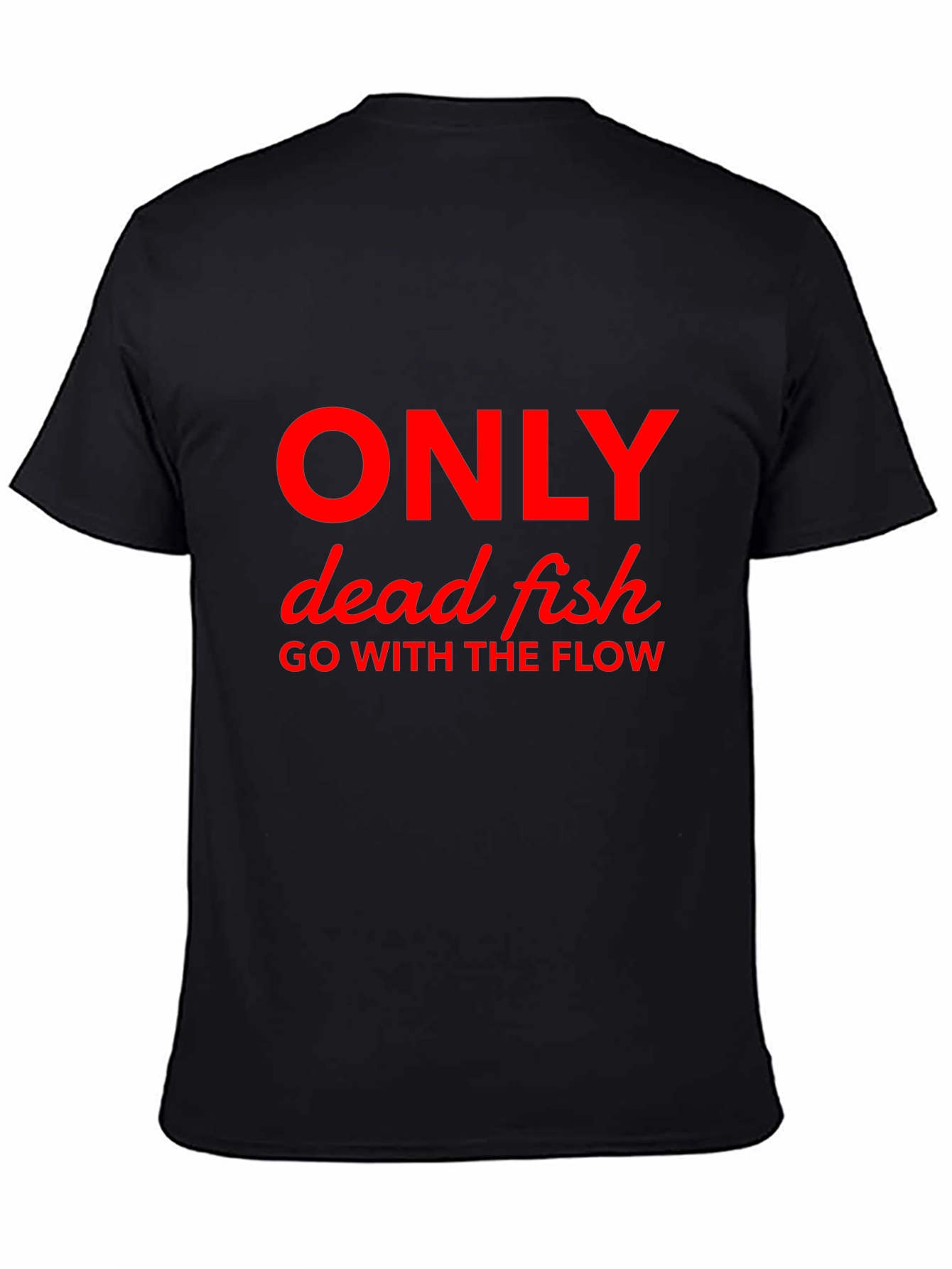 Dead Fish Flow T-Shirt - Funny Slogan Tee