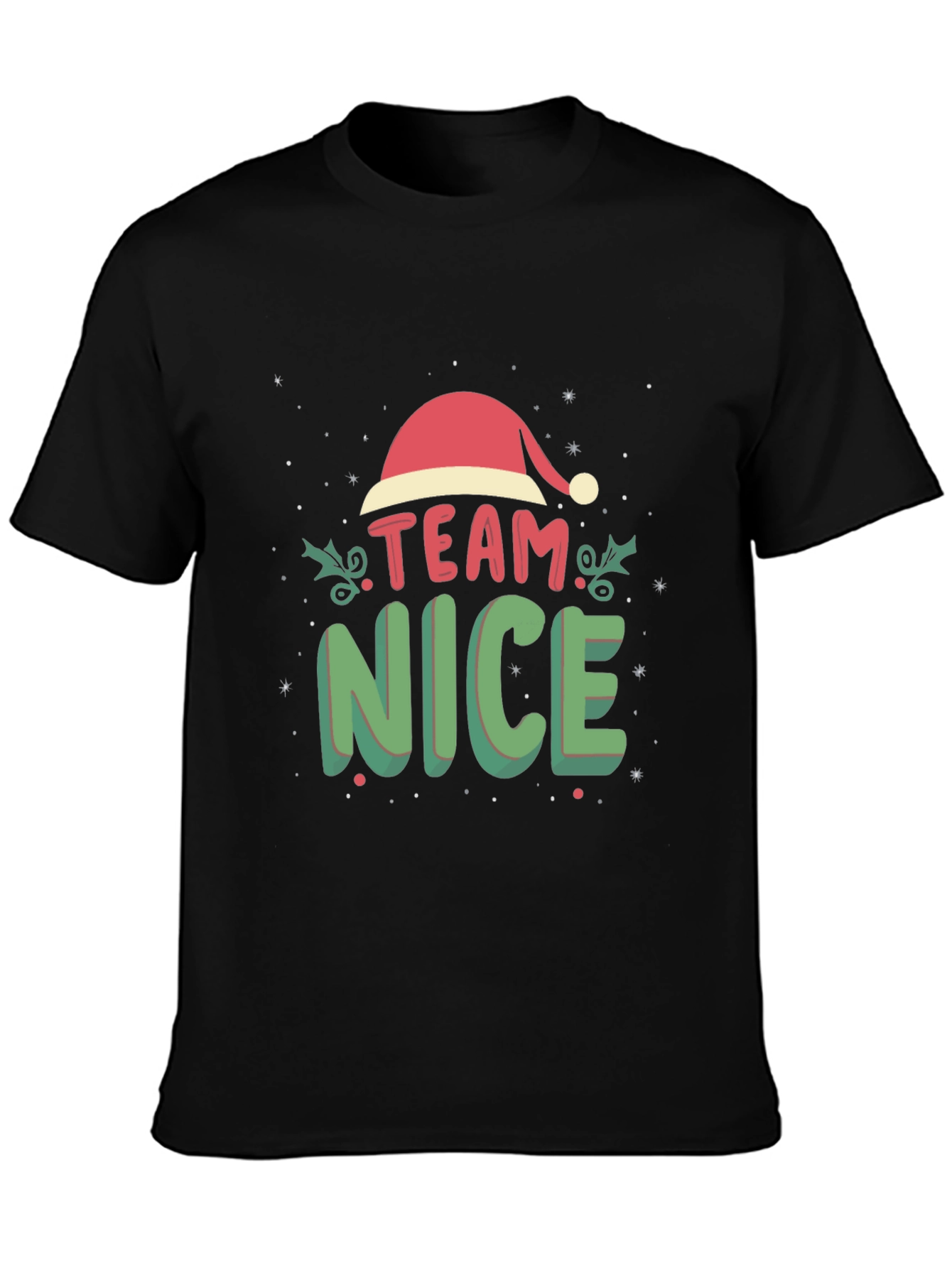 Team Nice Christmas Graphic Tee