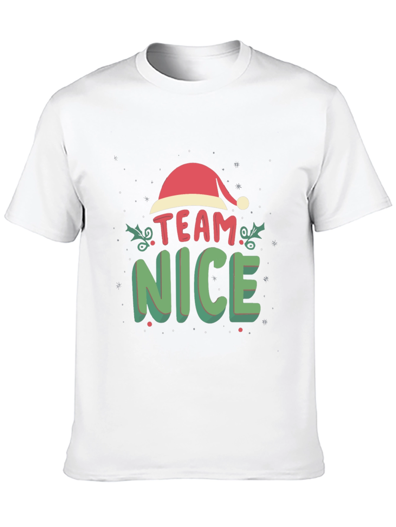 Team Nice Christmas Graphic Tee