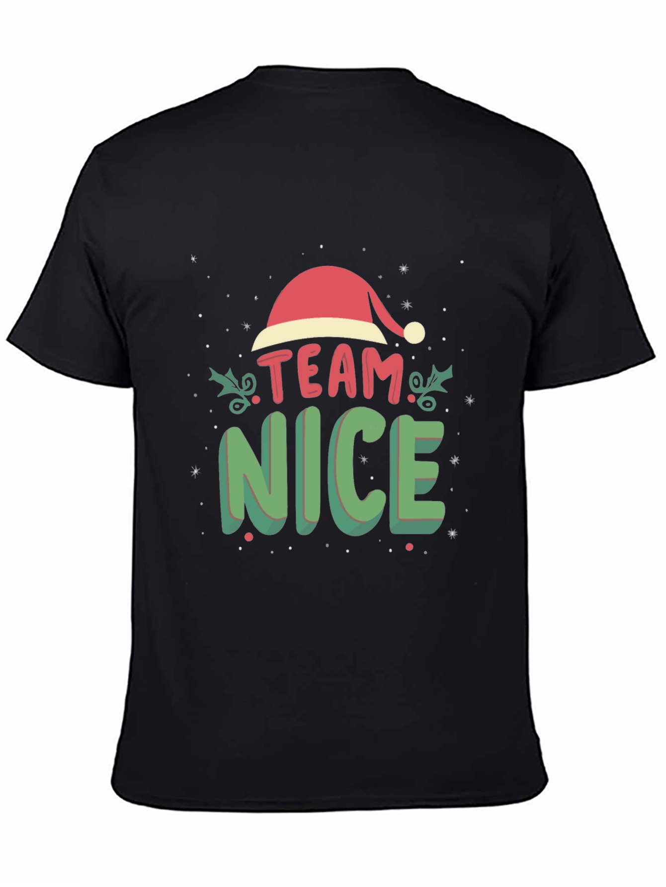 Team Nice Christmas Graphic Tee