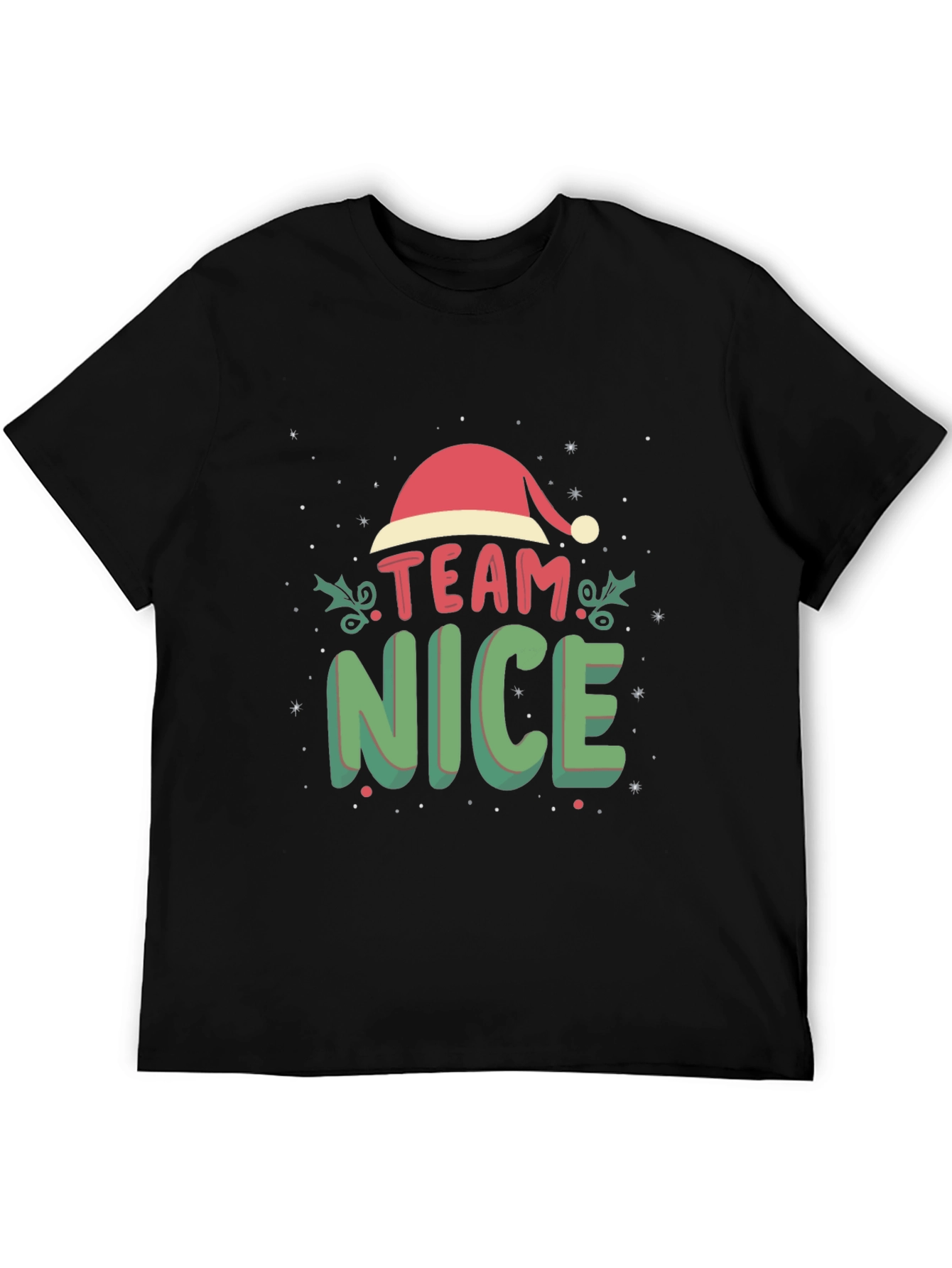 Team Nice Christmas Graphic Tee
