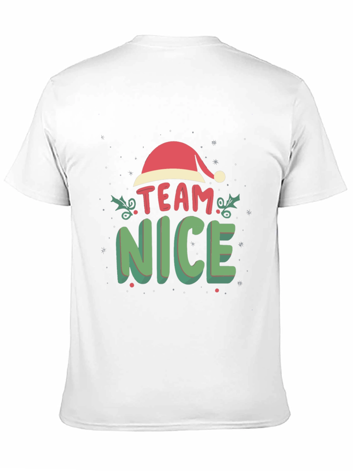 Team Nice Christmas Graphic Tee