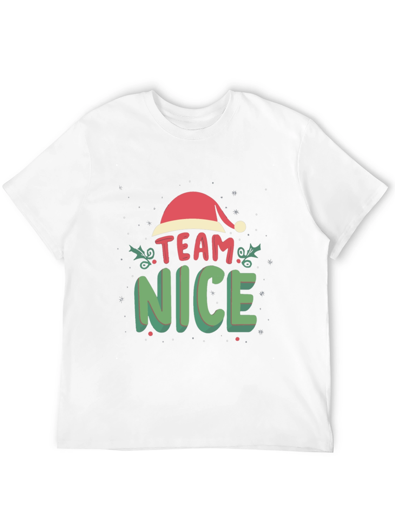 Team Nice Christmas Graphic Tee