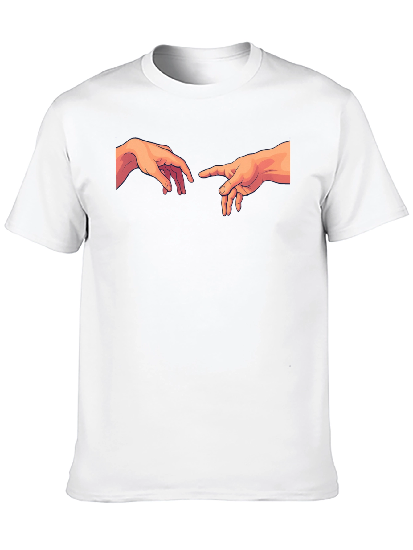 Creation of Adam T-Shirt - Michelangelo Inspired Graphic Tee