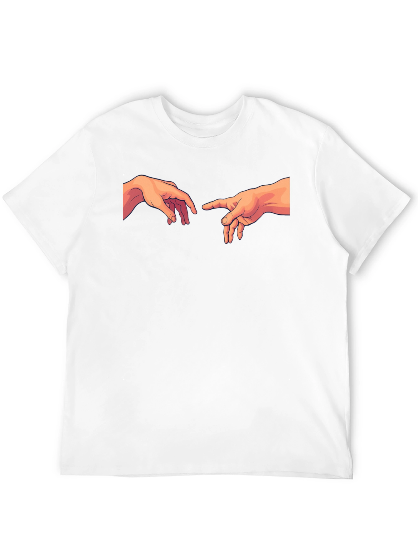 Creation of Adam T-Shirt - Michelangelo Inspired Graphic Tee