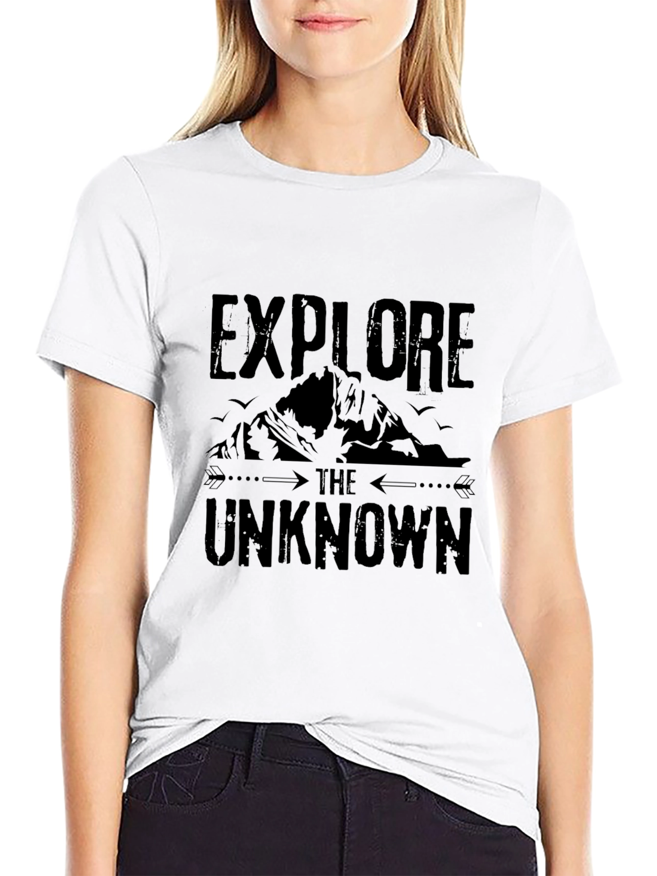 Explore the Unknown Graphic Tee - Adventure Awaits