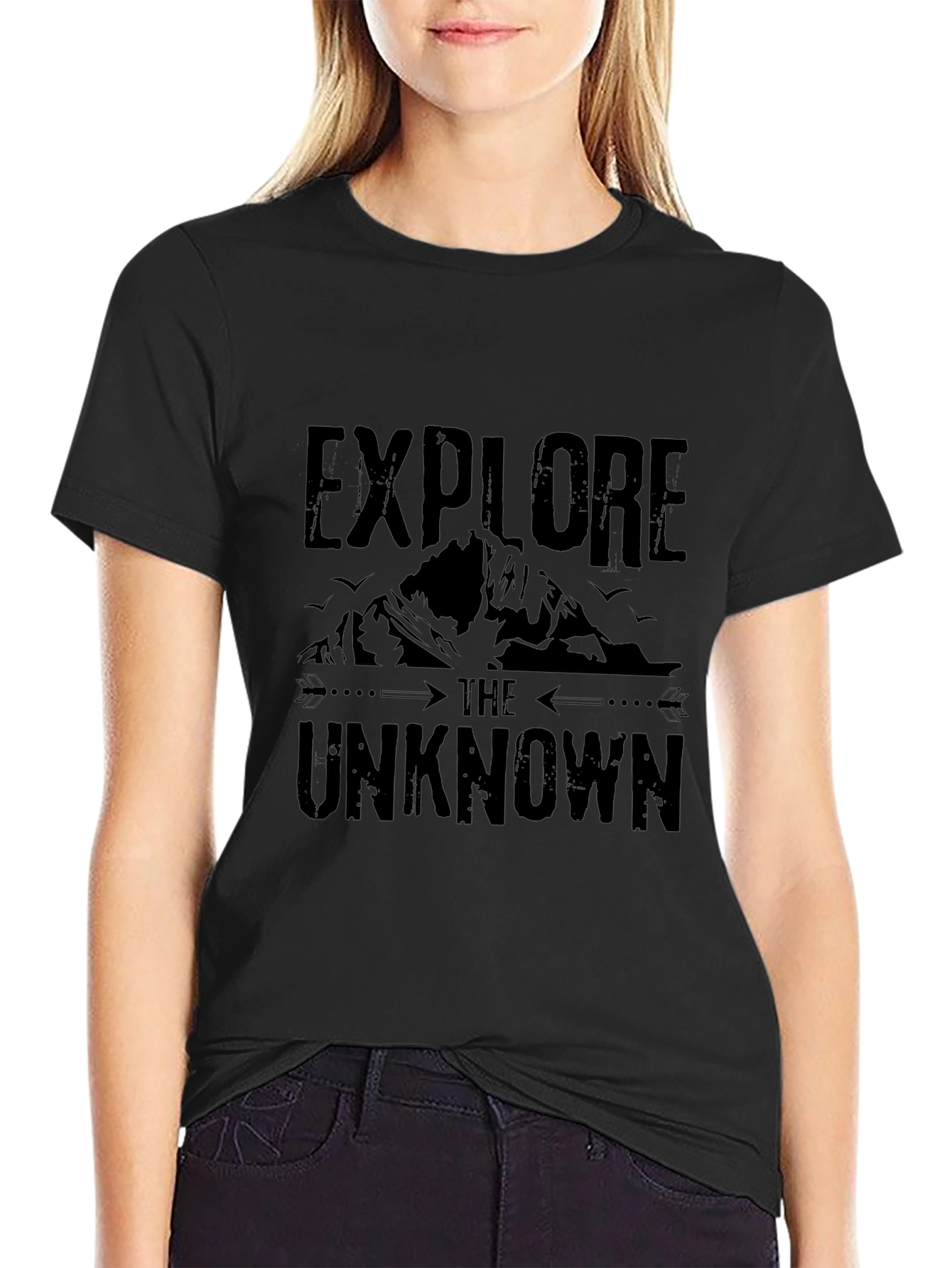 Explore the Unknown Graphic Tee - Adventure Awaits