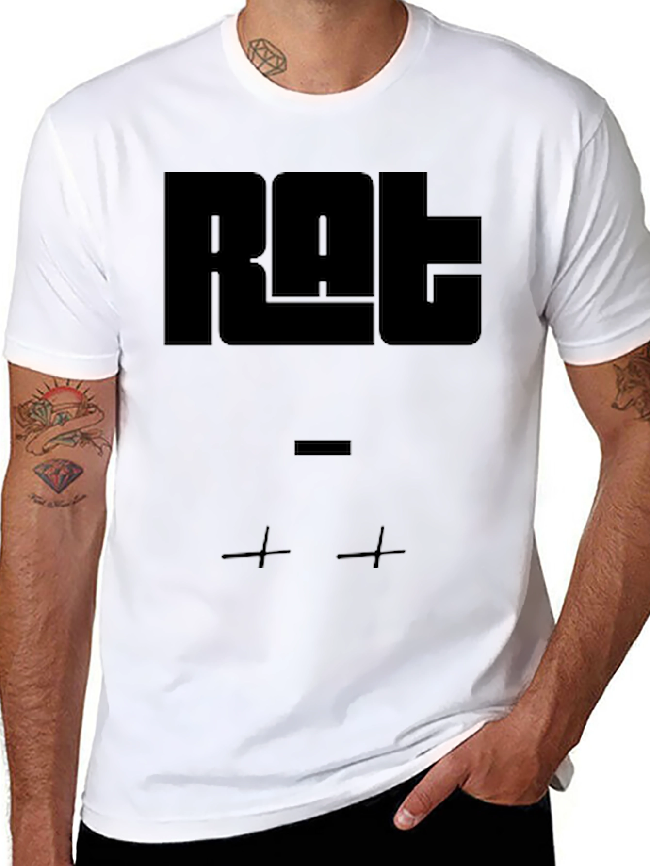 RAT Gaming Controller T-Shirt - Black