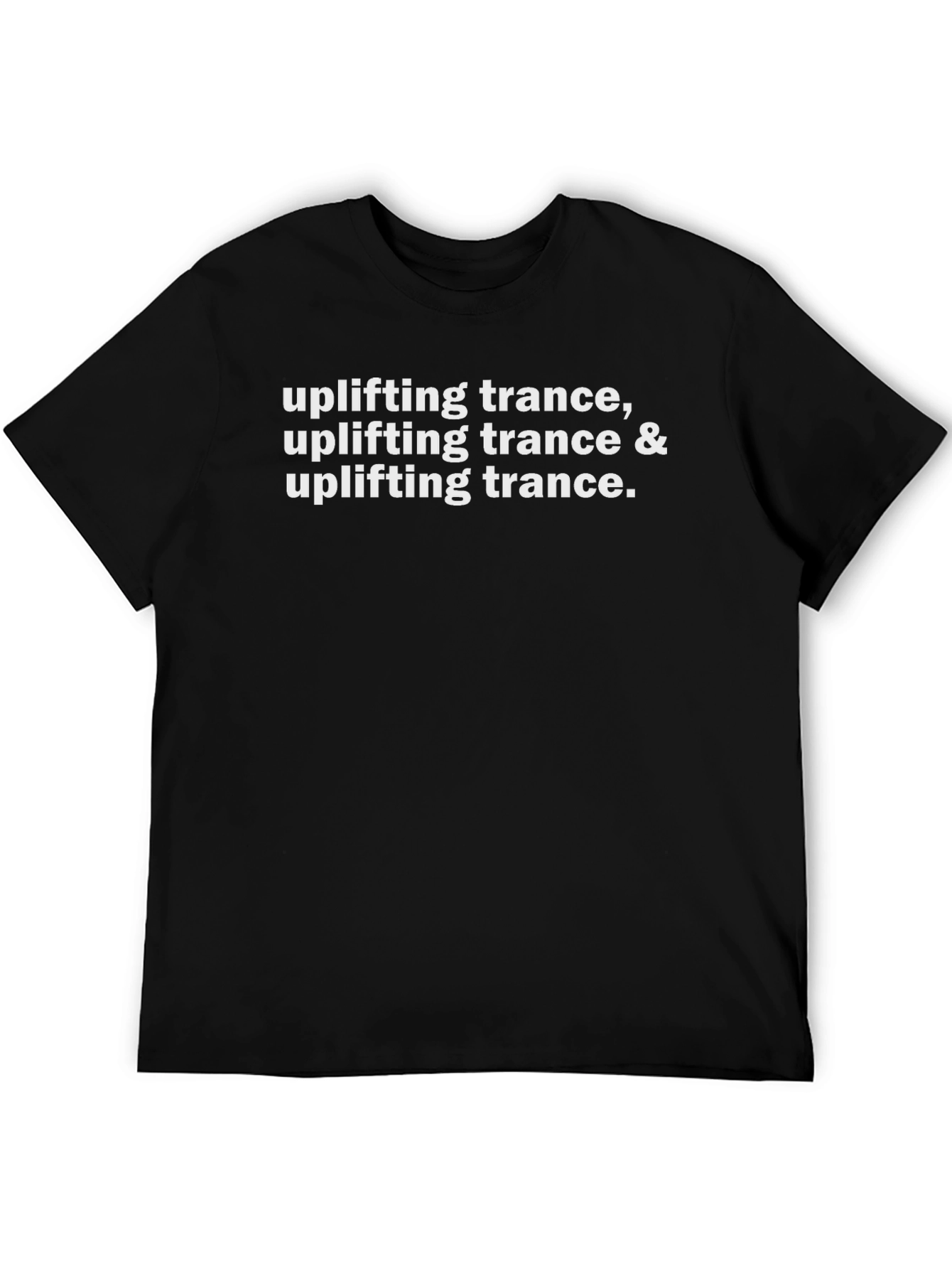 Uplifting Trance Graphic T-Shirt - Stylish Music Lover Tee